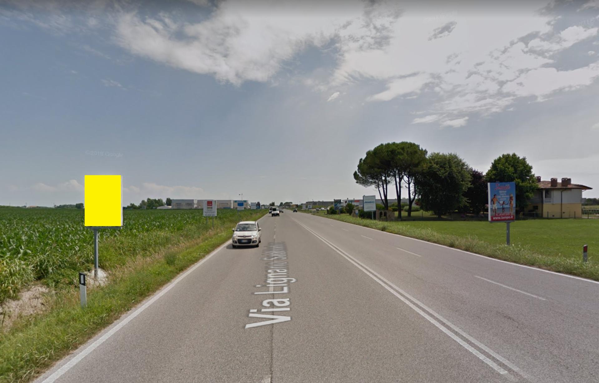 Impianto CARTELLONISTICA a Latisana, in zona Aditec