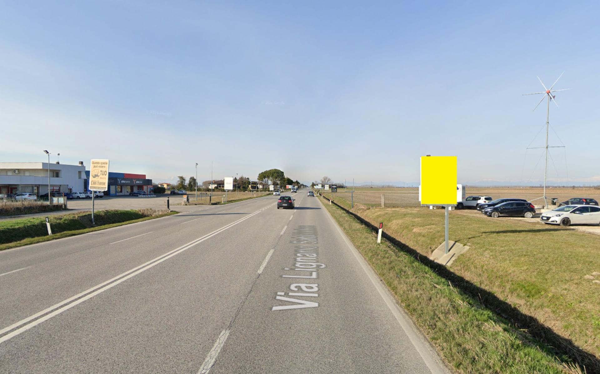Impianto CARTELLONISTICA a Latisana, in zona Aditec