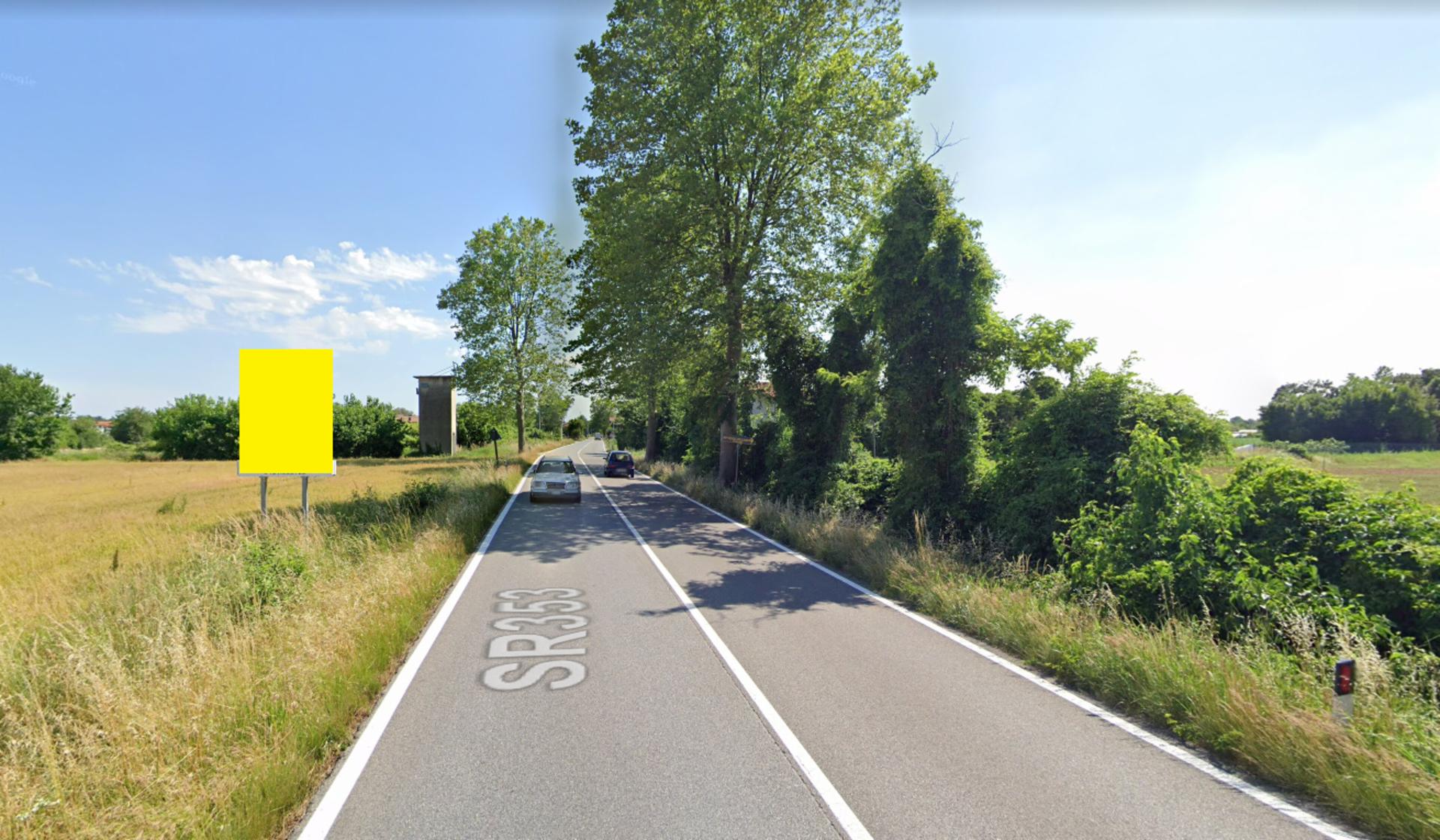 Impianto CARTELLONISTICA a Pozzuolo del Friuli, in zona Sant'Andrea