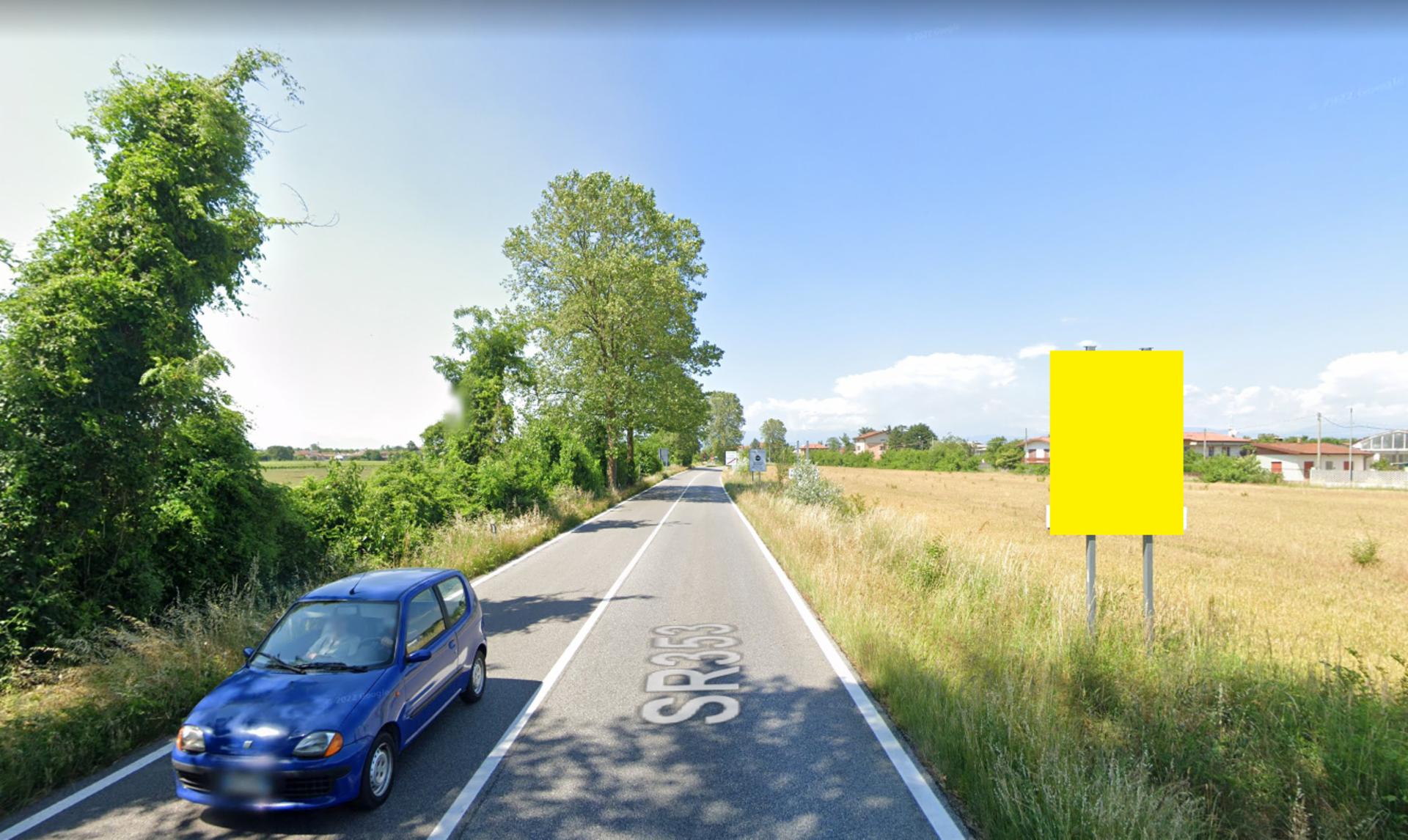 Impianto CARTELLONISTICA a Pozzuolo del Friuli, in zona Sant'Andrea