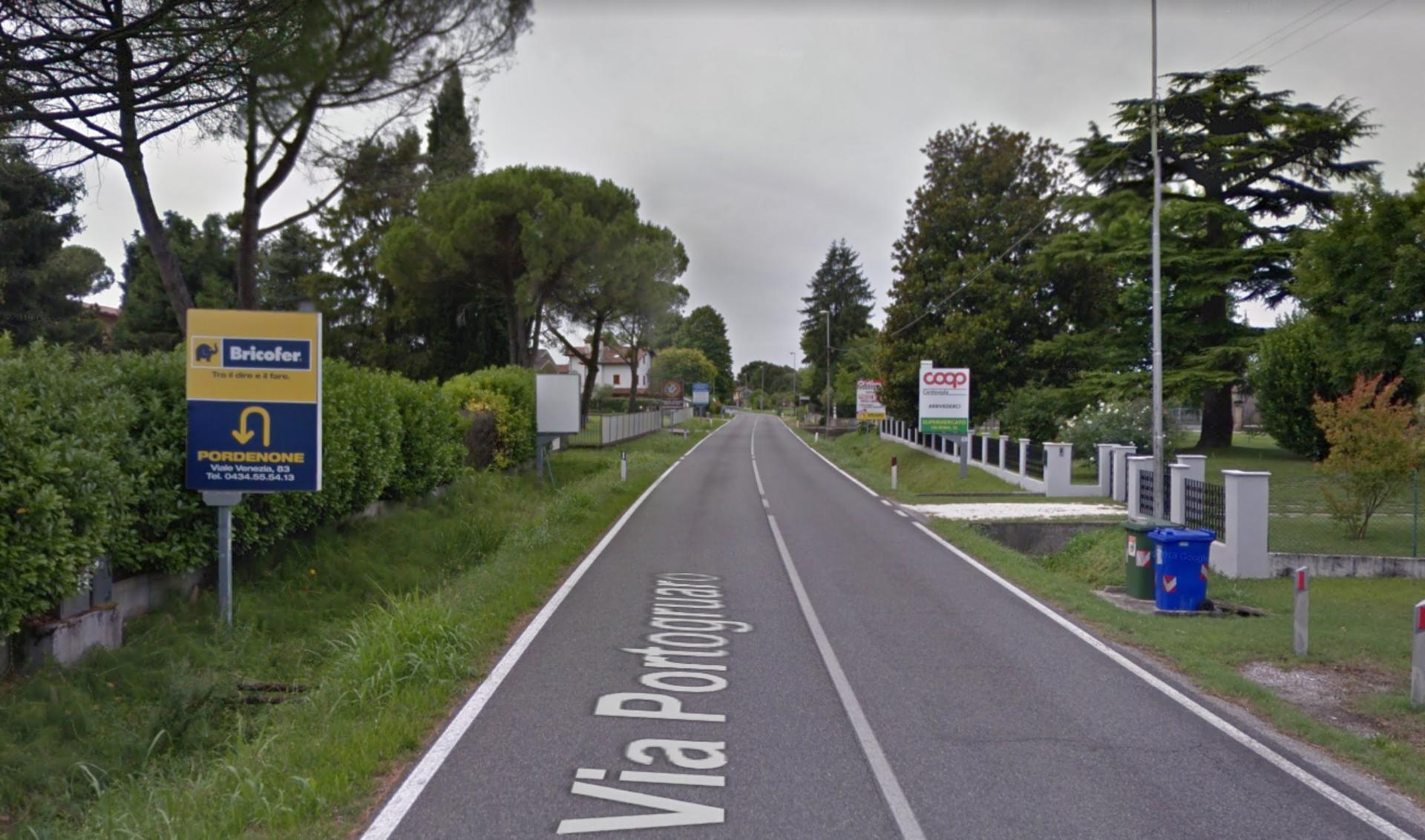 Impianto CARTELLONISTICA a Cordovado, in zona Monumento a Ippolito Nievo