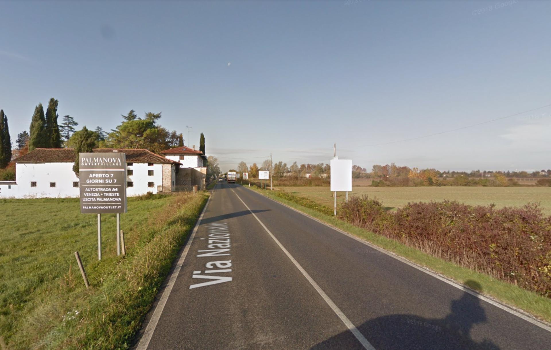 Impianto CARTELLONISTICA a Fiumicello Villa Vicentina, in zona Ragno d'Oro