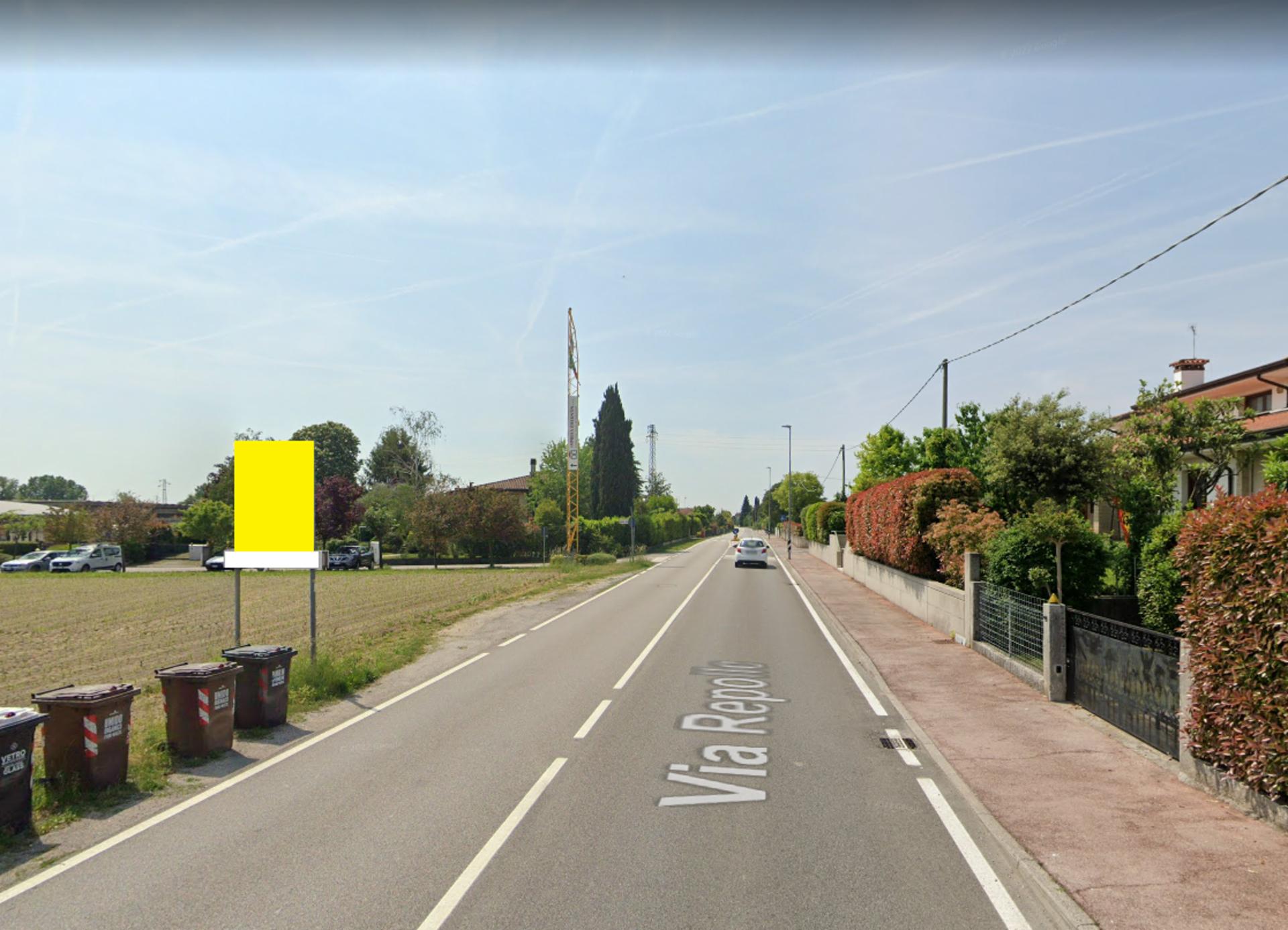 Impianto CARTELLONISTICA a Porcia, in zona Asilo Nido 