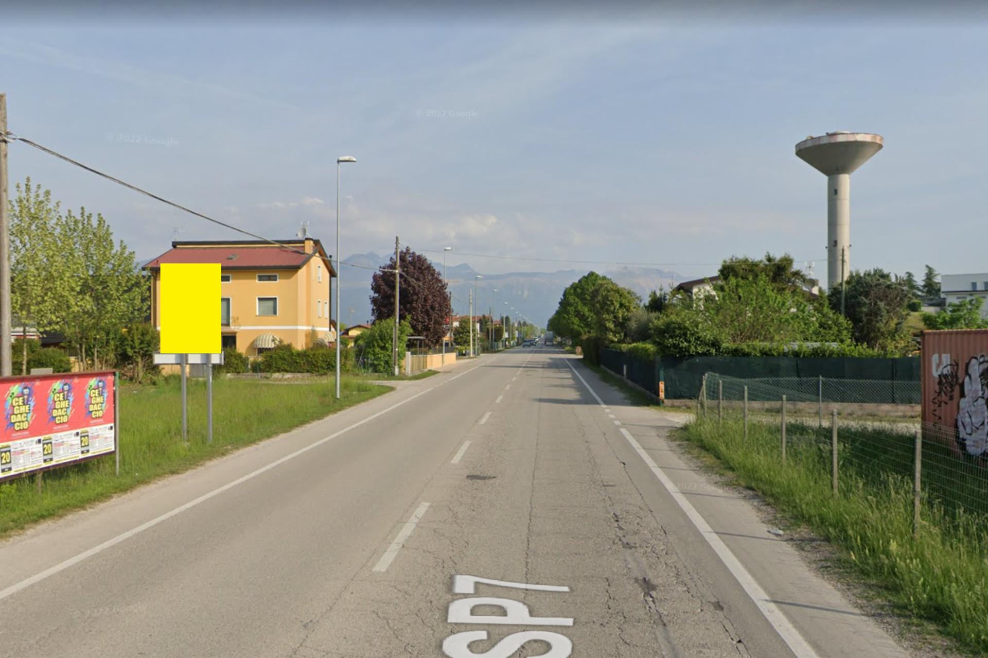 Impianto CARTELLONISTICA a Pordenone, in zona Villaggio del Fanciullo