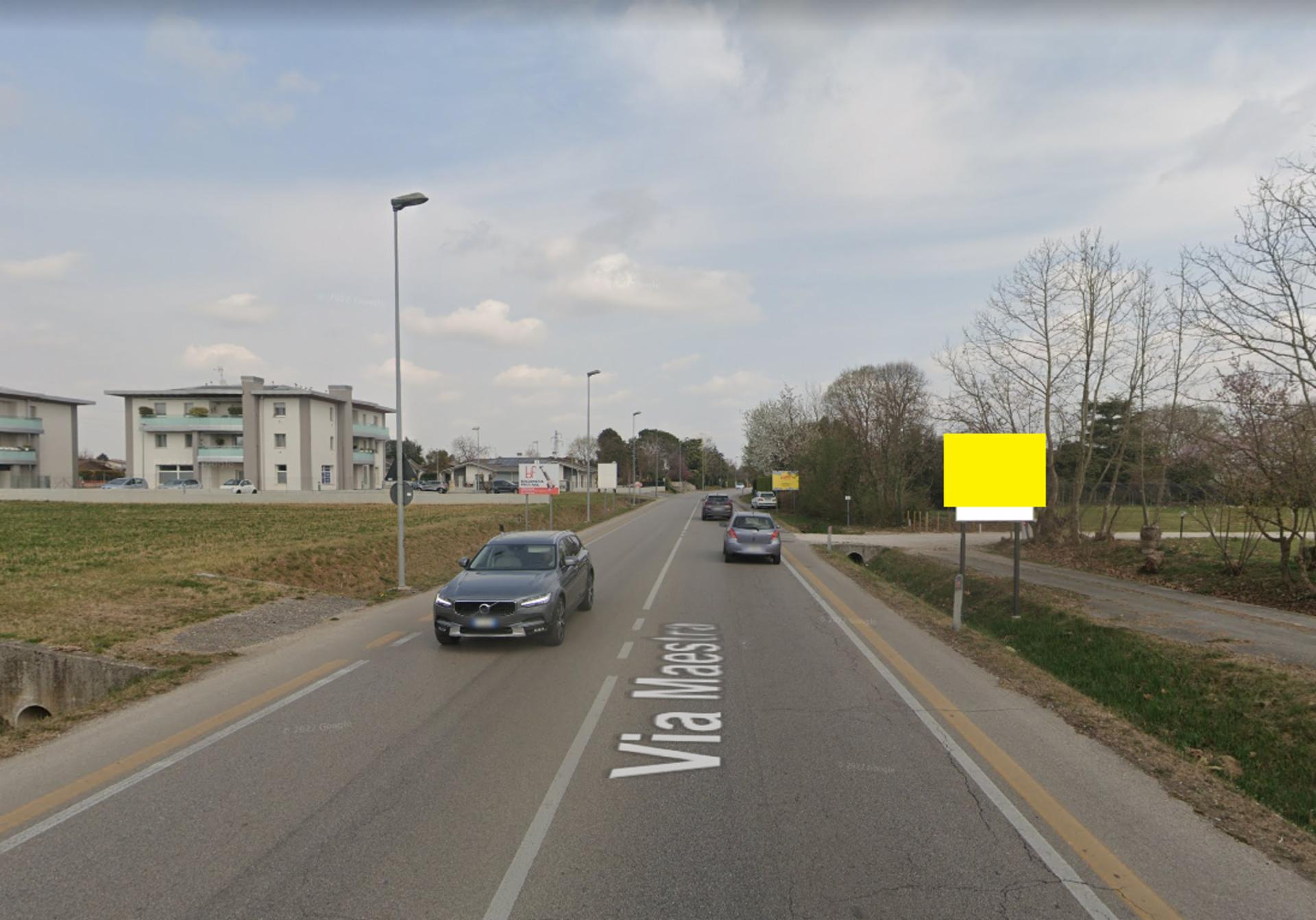 Impianto CARTELLONISTICA a Pordenone, in zona Liceo Leopardi-Majorana
