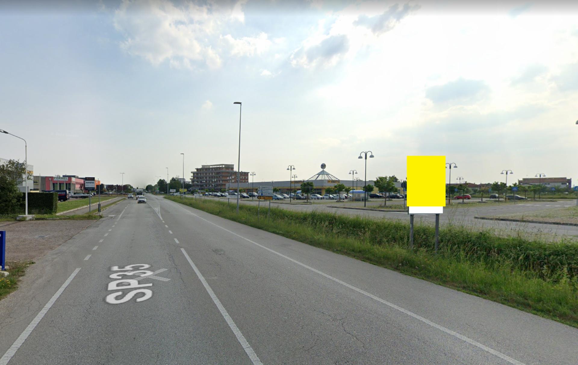 Impianto CARTELLONISTICA a Pordenone, in zona Q8