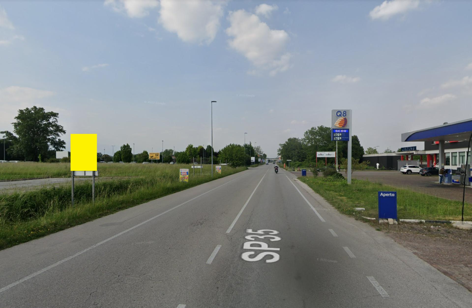 Impianto CARTELLONISTICA a Pordenone, in zona Q8