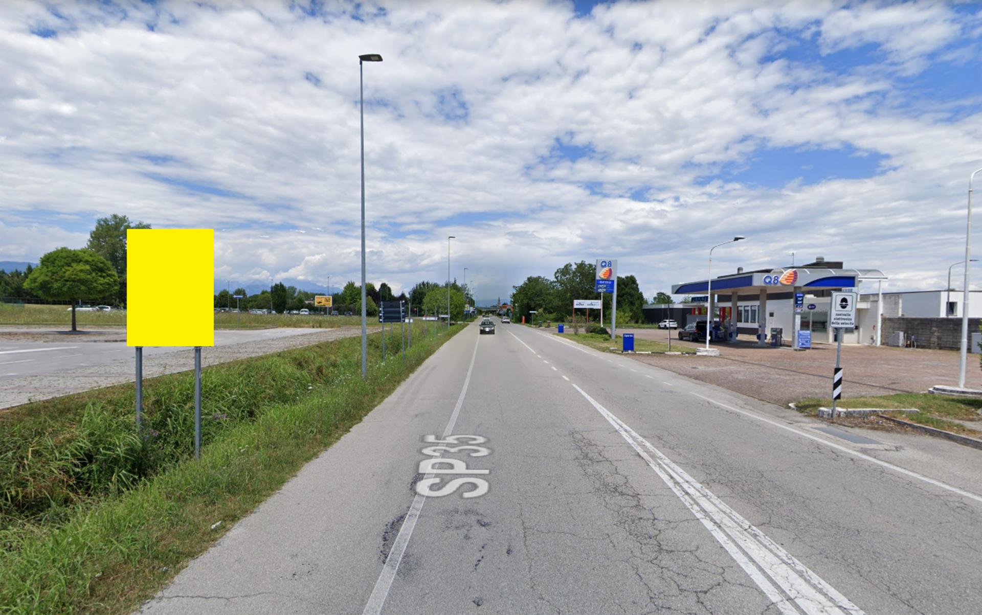 Impianto CARTELLONISTICA a Pordenone, in zona Q8