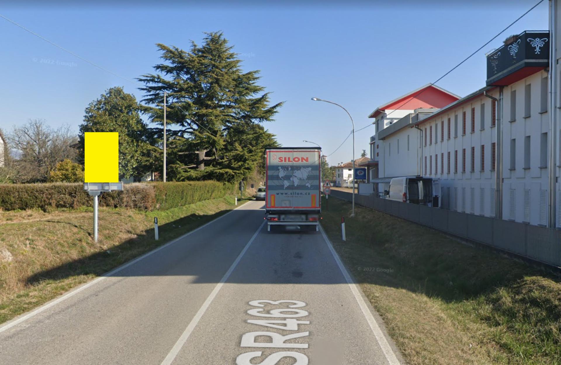 Impianto CARTELLONISTICA a San Daniele del Friuli, in zona Scuola Primaria Giulio Fontanini - Villanova