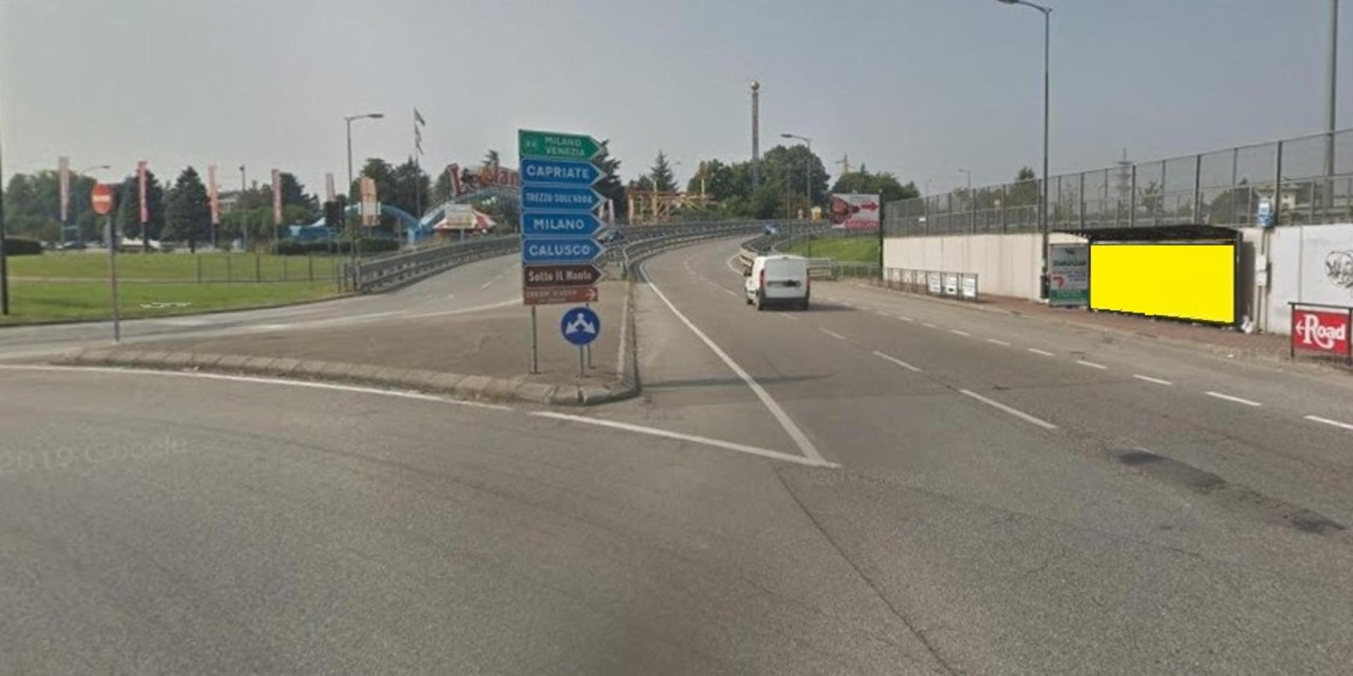 Impianto a S.P. 184 Km. 3+400/dx  Capriate San Gervasio