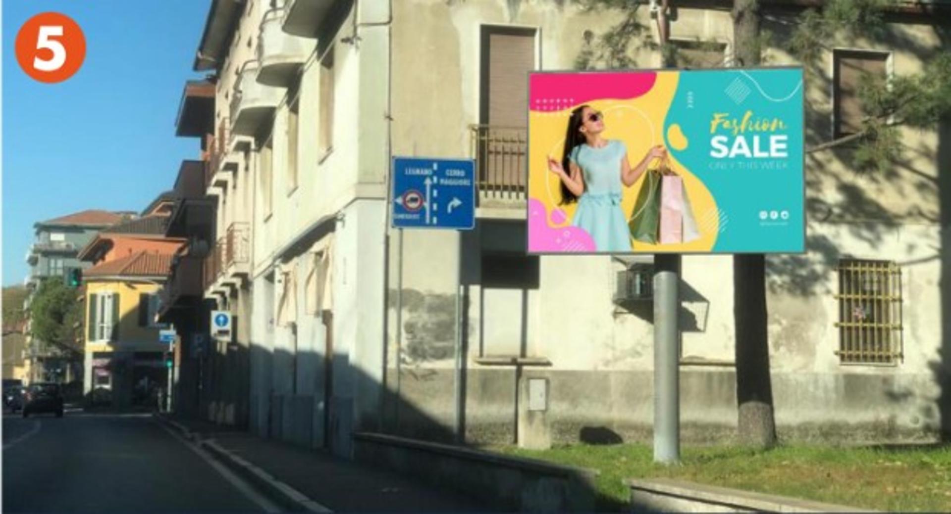Impianto DISPLAY / LED a San Vittore Olona, in zona Fiabe di gelato