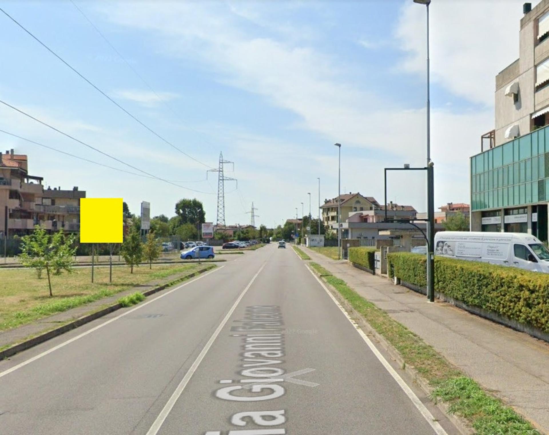 Impianto CARTELLONISTICA a Bareggio, in zona Il Segnalibro