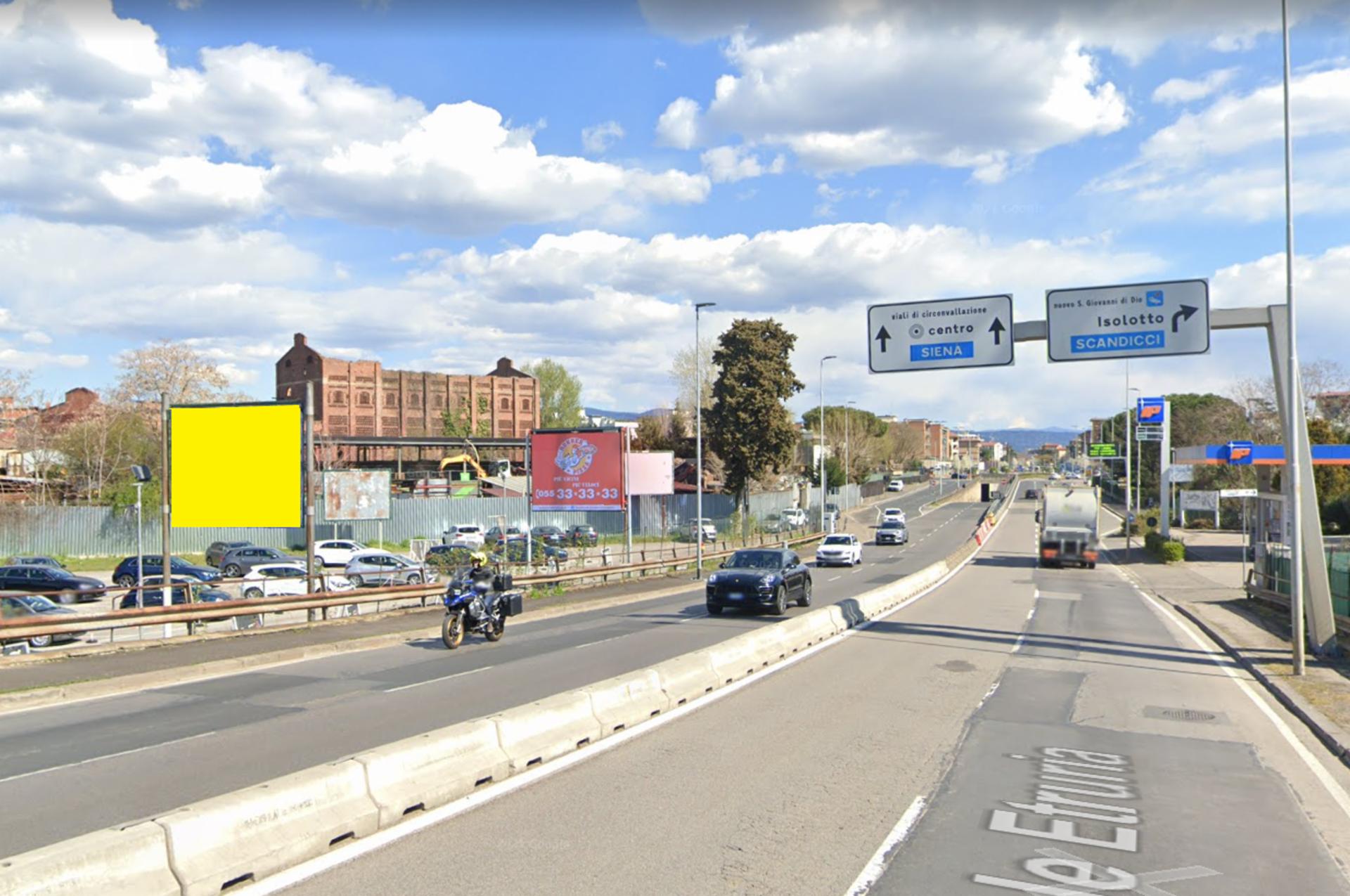 Impianto POSTER a Firenze, in zona LIDL