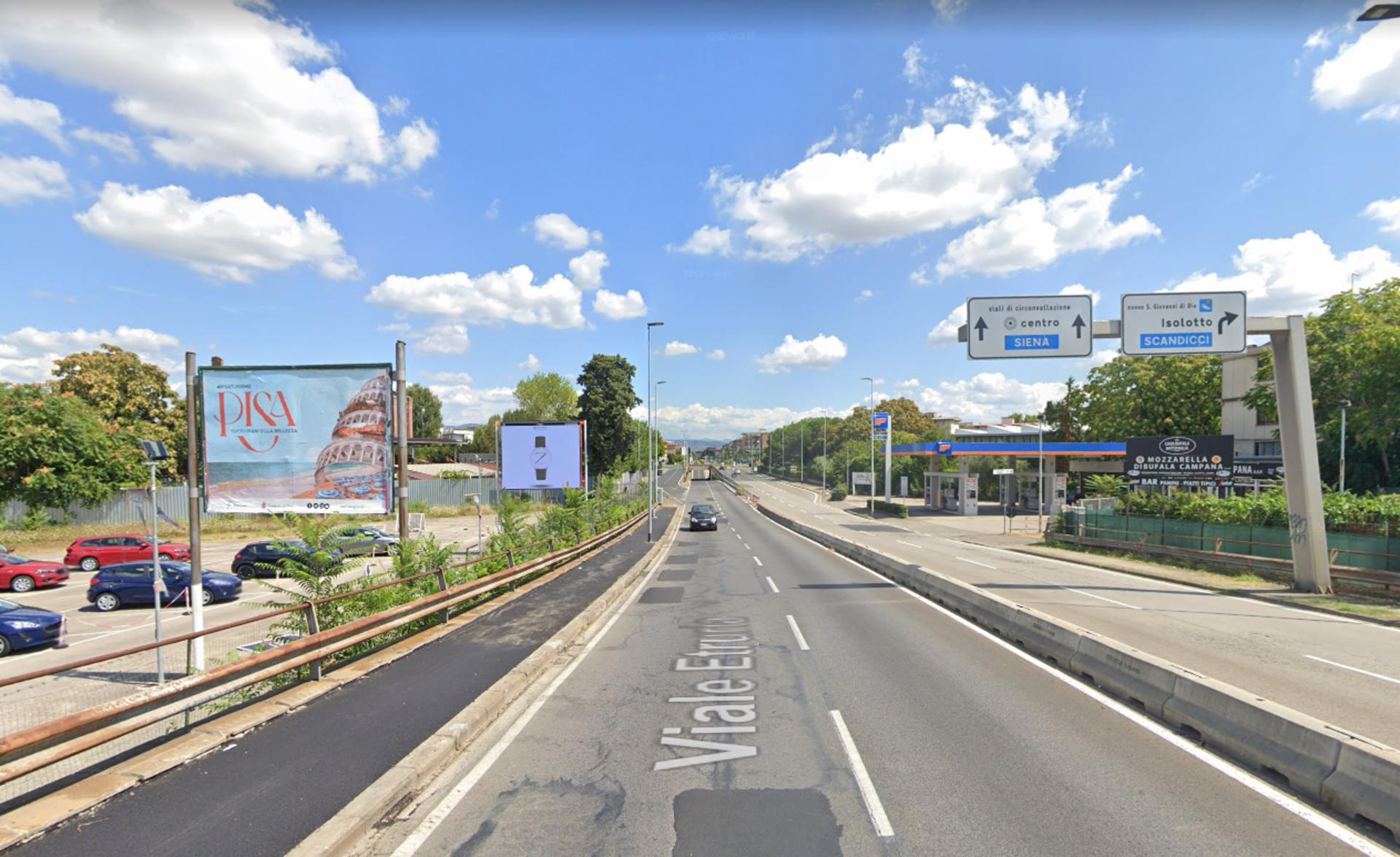 Impianto POSTER a Firenze, in zona LIDL