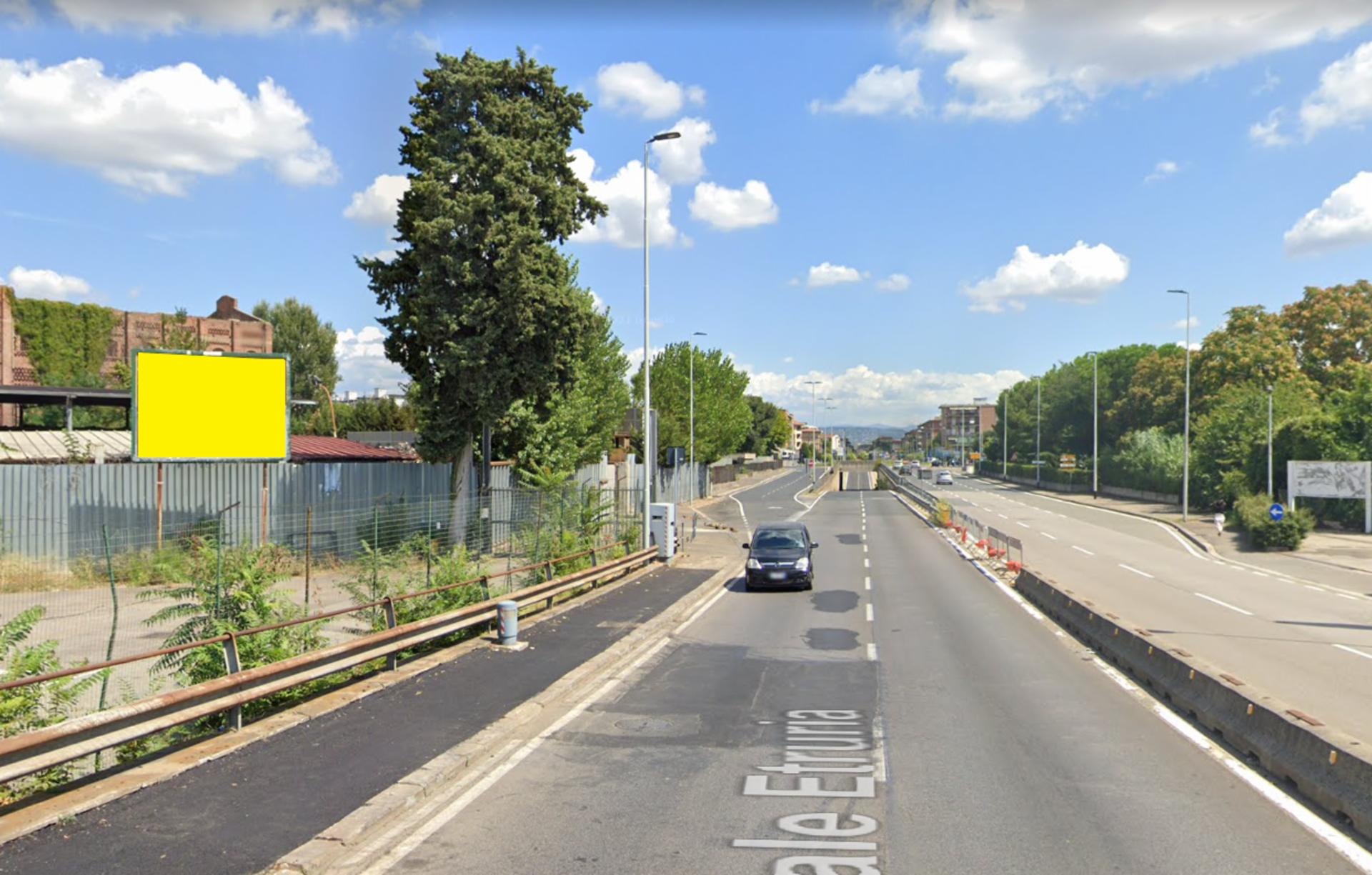 Impianto POSTER a Firenze, in zona LIDL