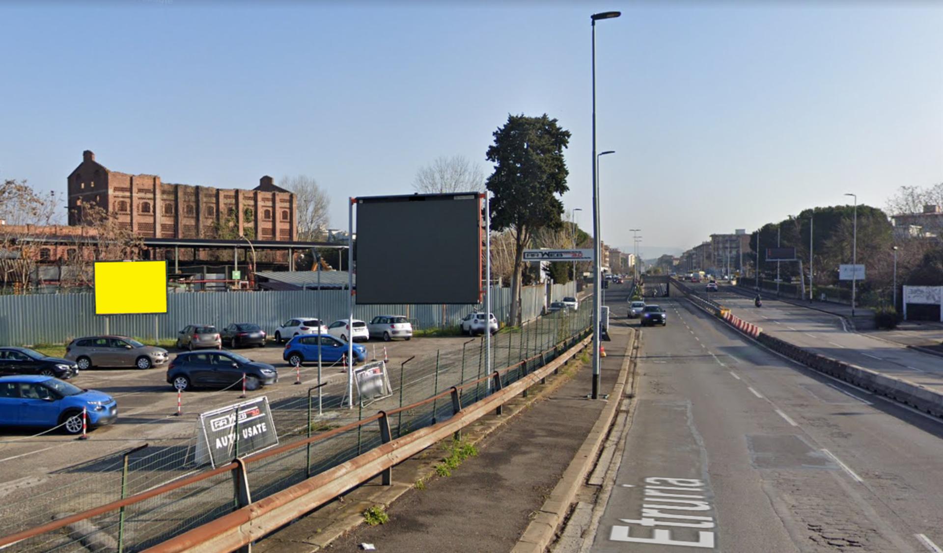 Impianto POSTER a Firenze, in zona LIDL