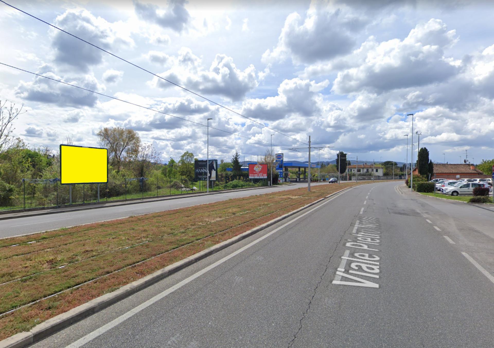 Impianto POSTER a Firenze, in zona McDonald's