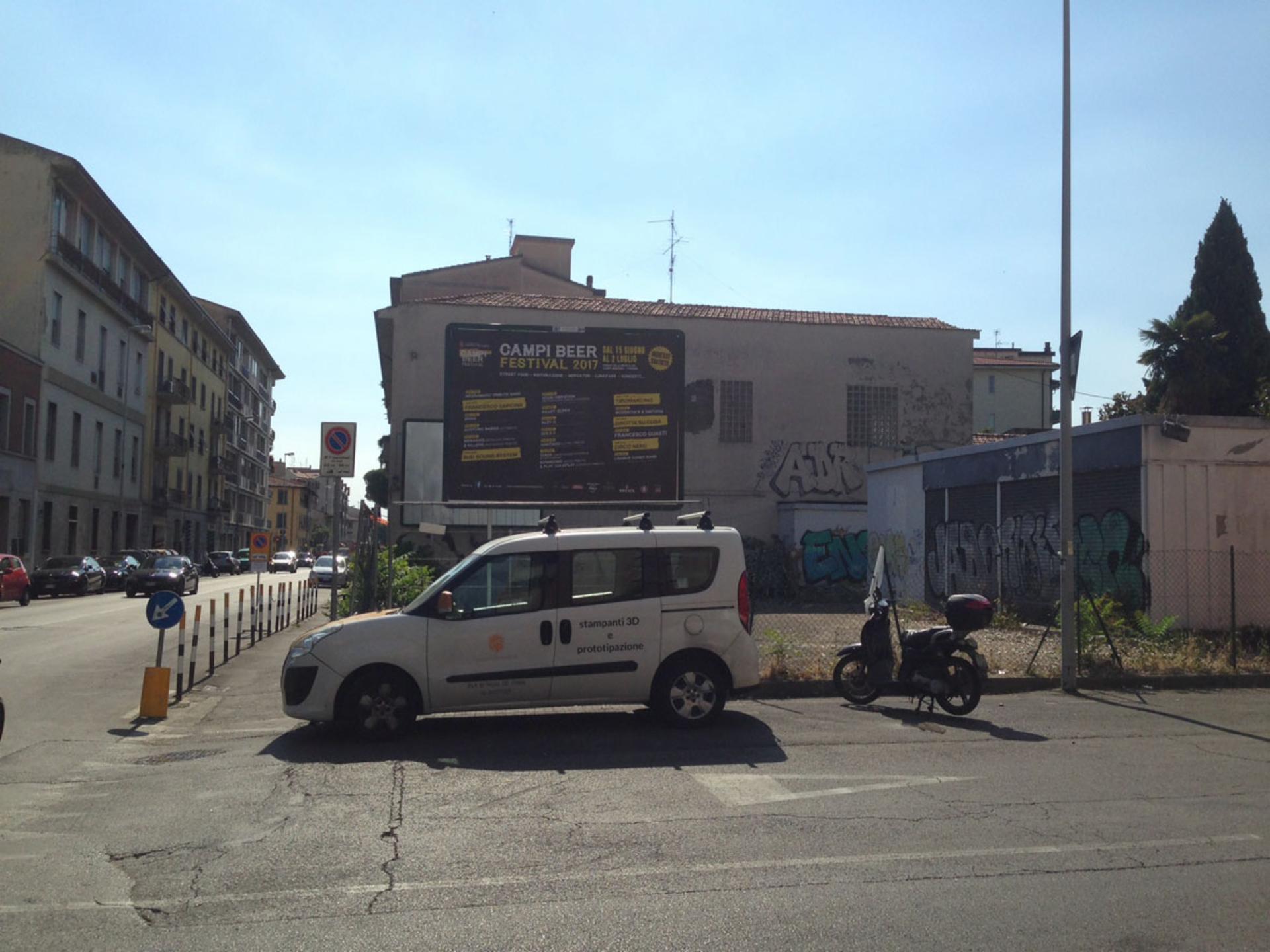 Impianto POSTER a Firenze, in zona Carmela ricci hair