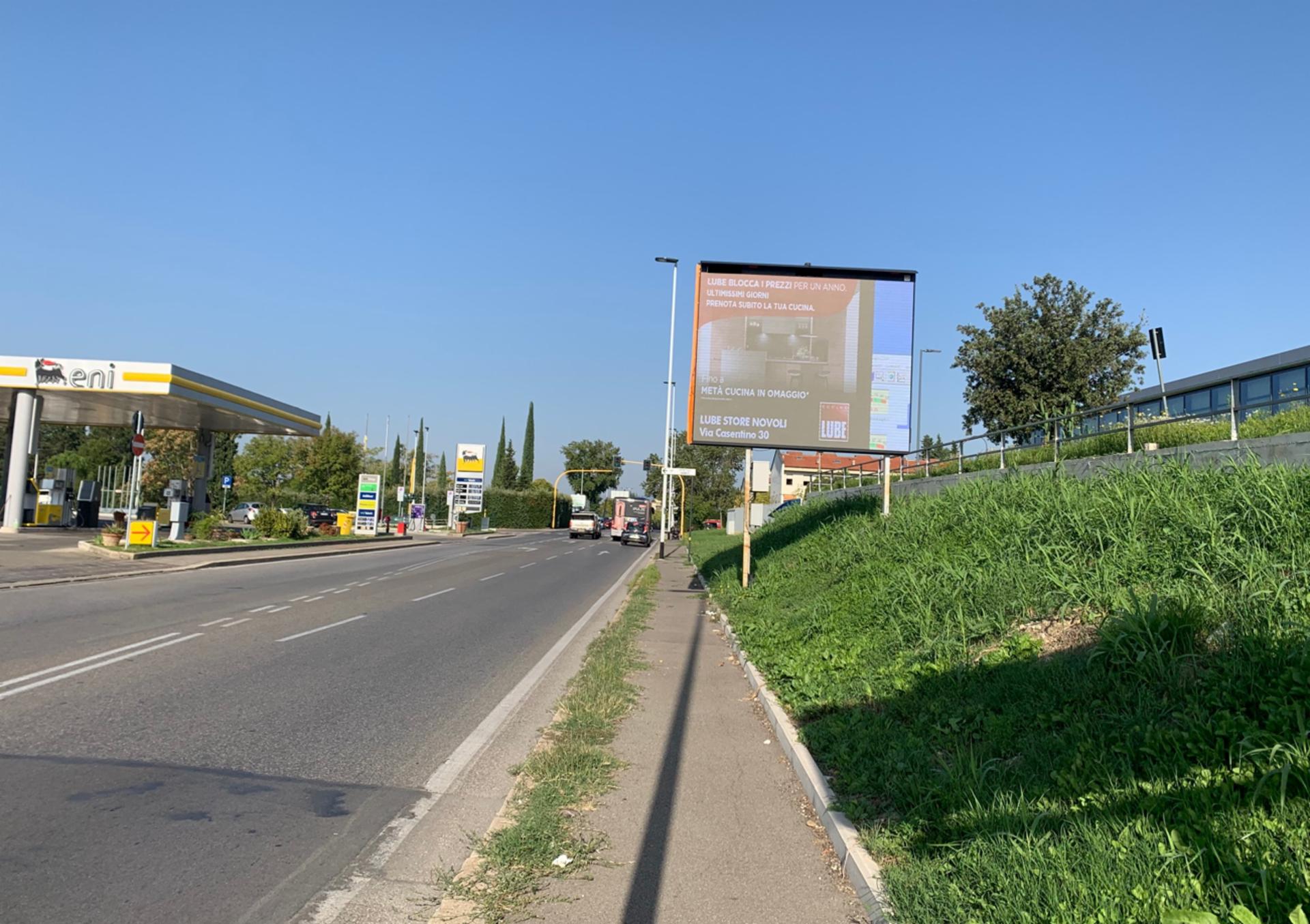 Impianto DISPLAY / LED a Firenze, in zona Serre dei Fichi