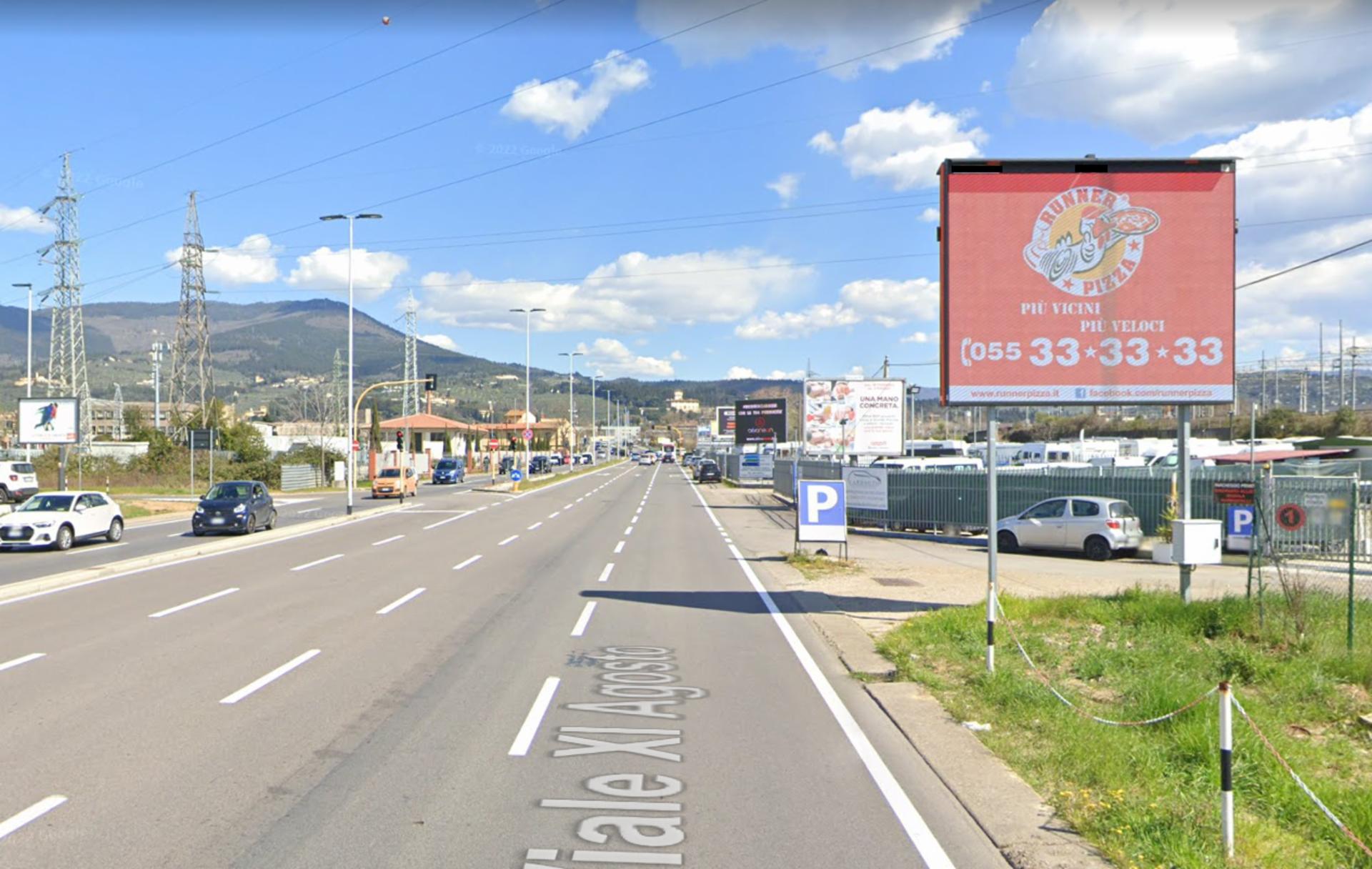 Impianto DISPLAY / LED a Firenze, in zona Carabinieri - Stazione di Firenze Castello