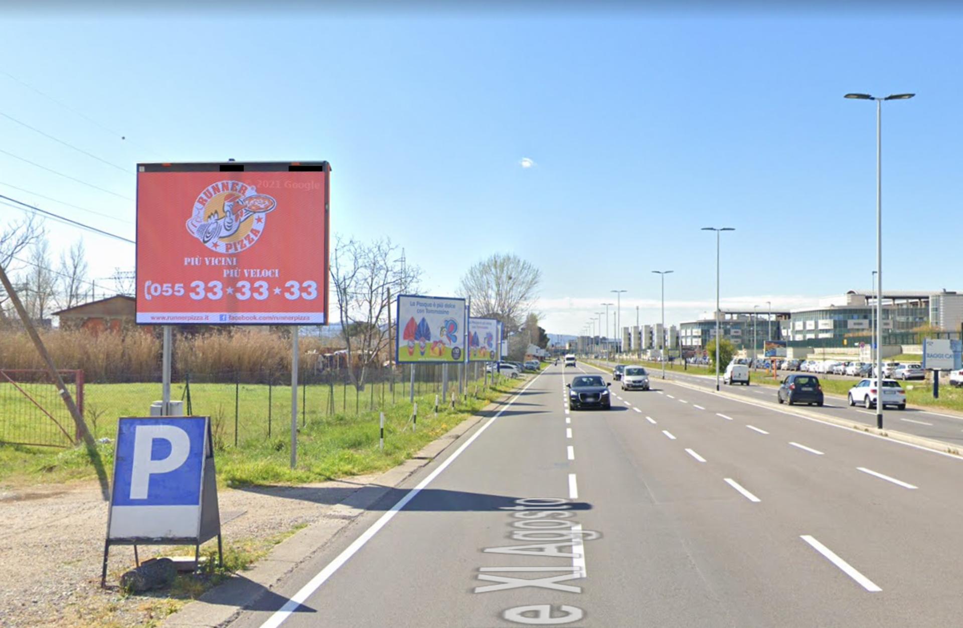Impianto DISPLAY / LED a Firenze, in zona Carabinieri - Stazione di Firenze Castello