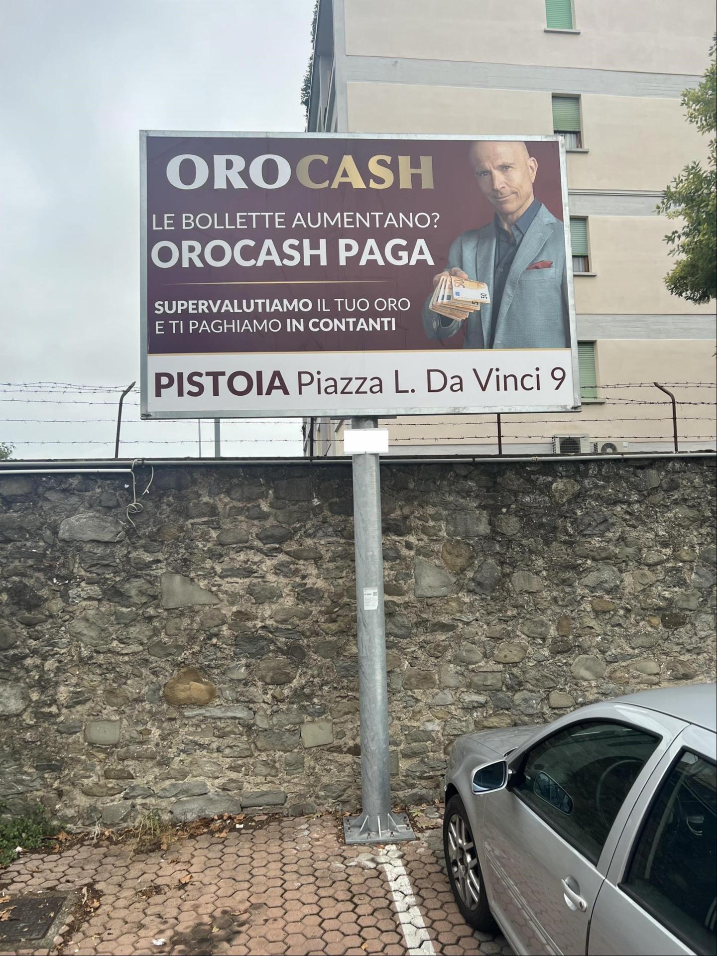Impianto POSTER a Pistoia, in zona Santa Maria a Ripalta