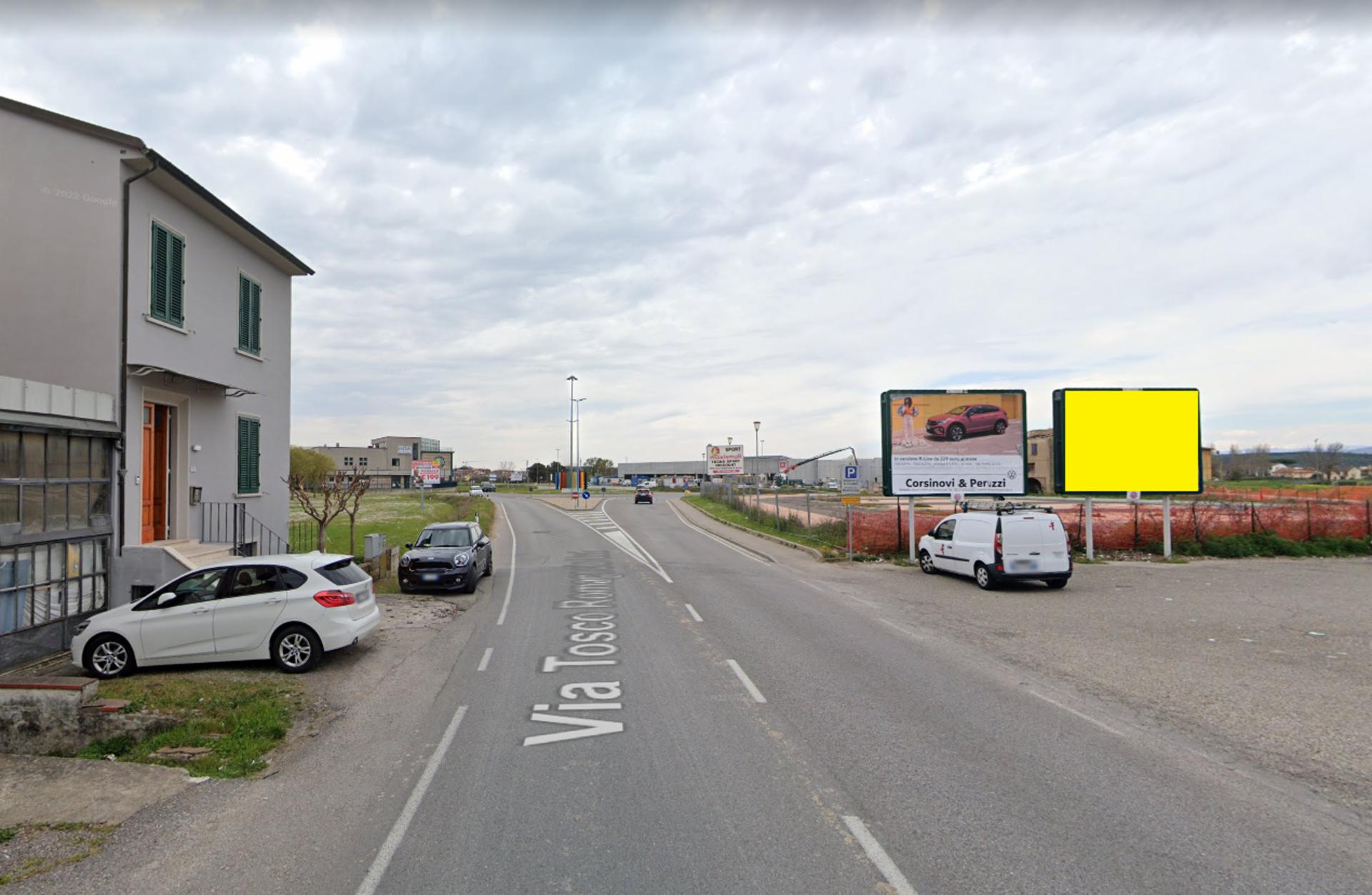Impianto POSTER a Empoli, in zona Decathlon