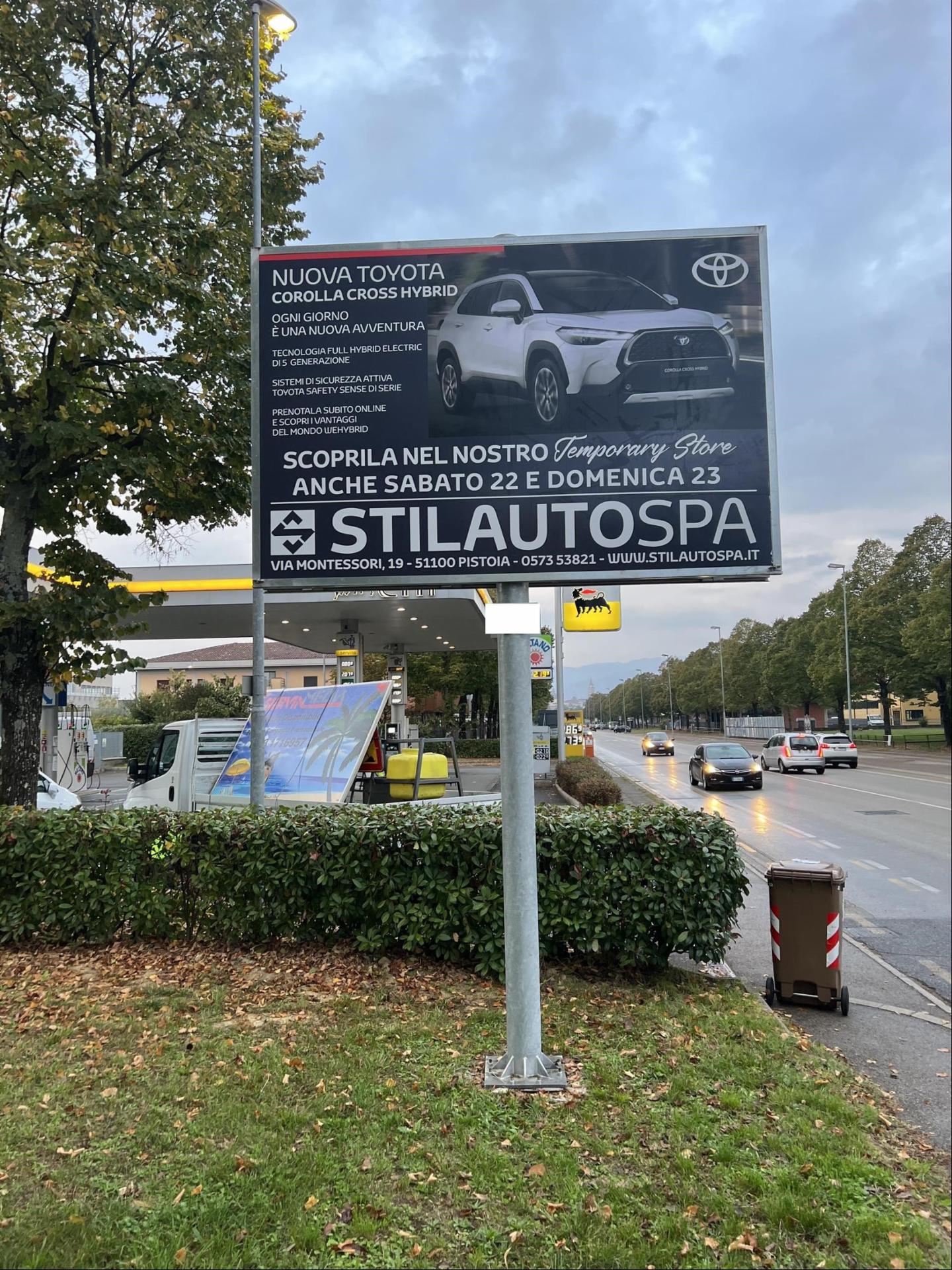 Impianto POSTER a Pistoia, in zona ZONA Market