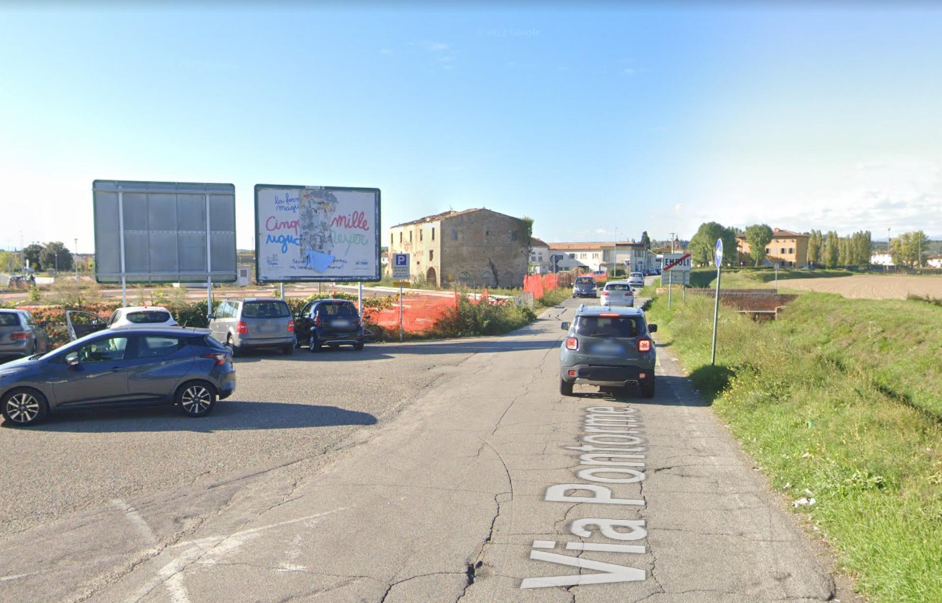 Impianto POSTER a Empoli, in zona Decathlon