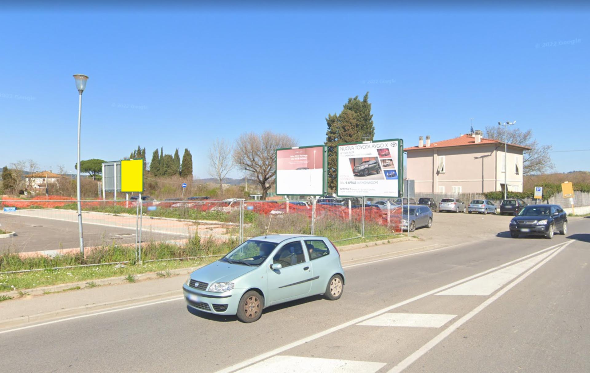 Impianto POSTER a Empoli, in zona Decathlon
