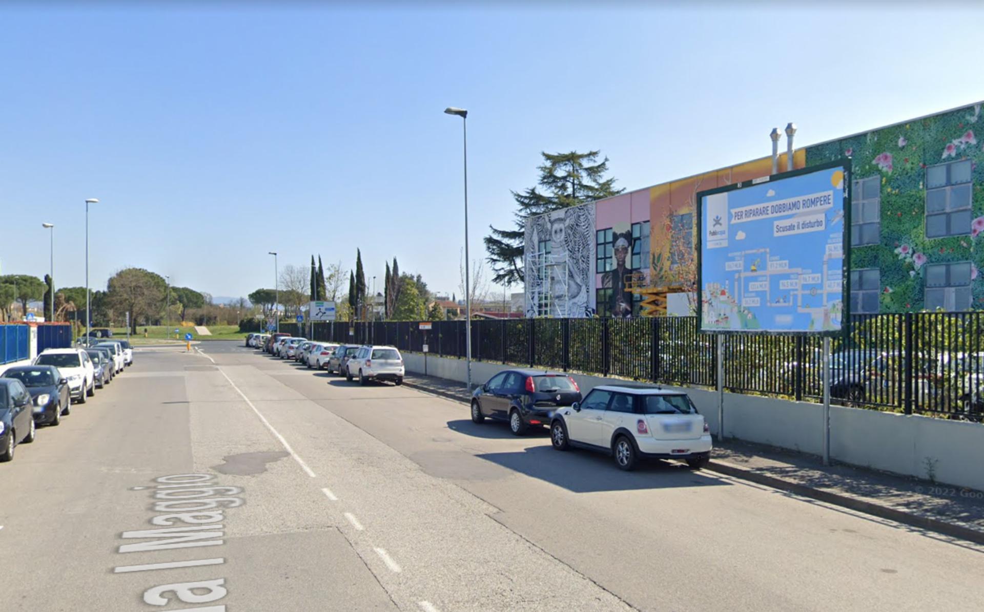 Impianto POSTER a Scandicci, in zona Primo Maggio Nazioni Unite