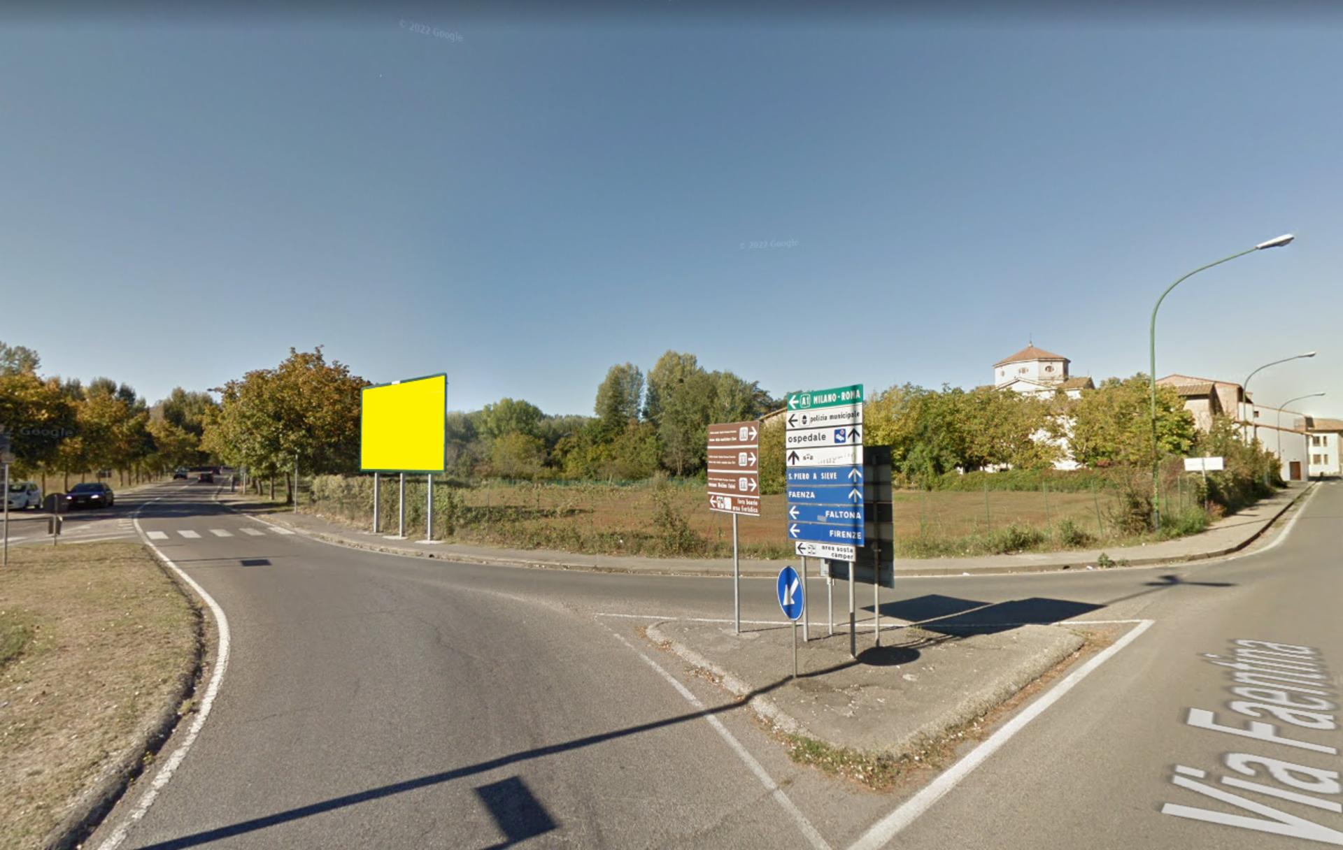 Impianto POSTER a Borgo San Lorenzo, in zona Bar pasticceria Giraldi