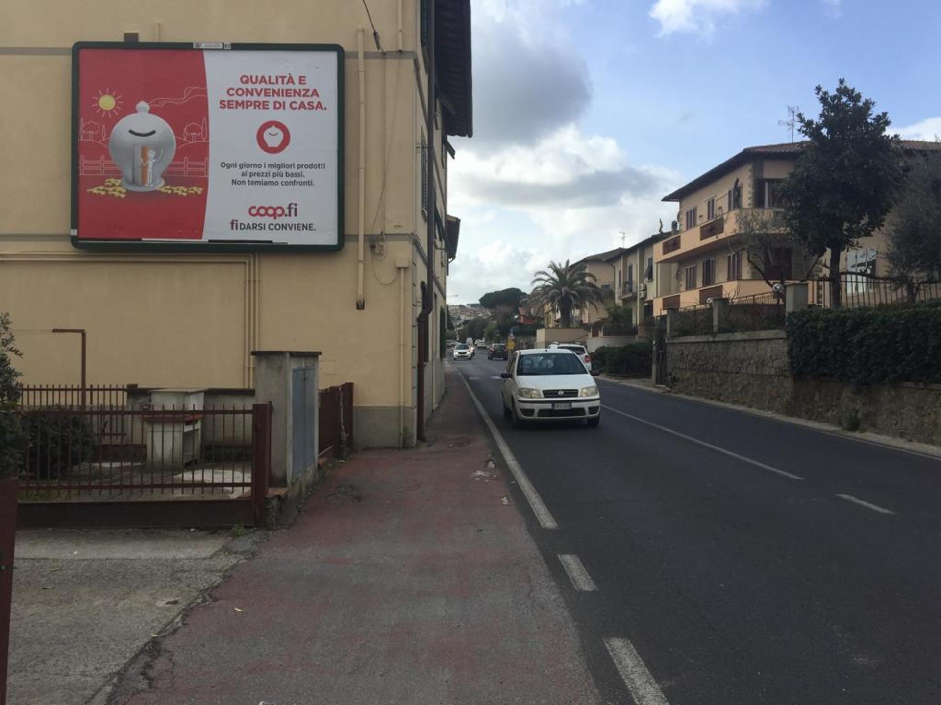 Impianto POSTER a Signa, in zona Buon Sushi