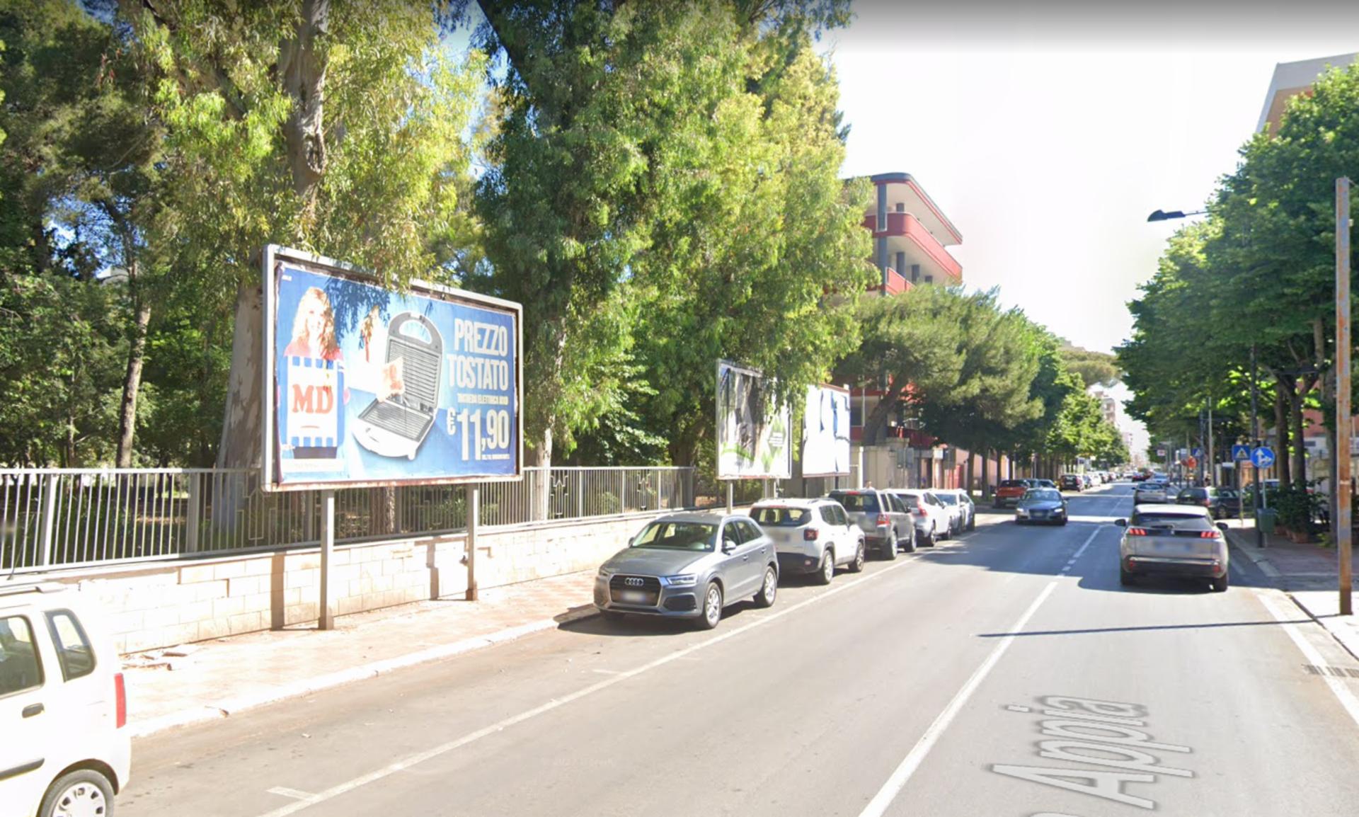 Impianto 6 X 3 a Brindisi, in zona Mister Pizza