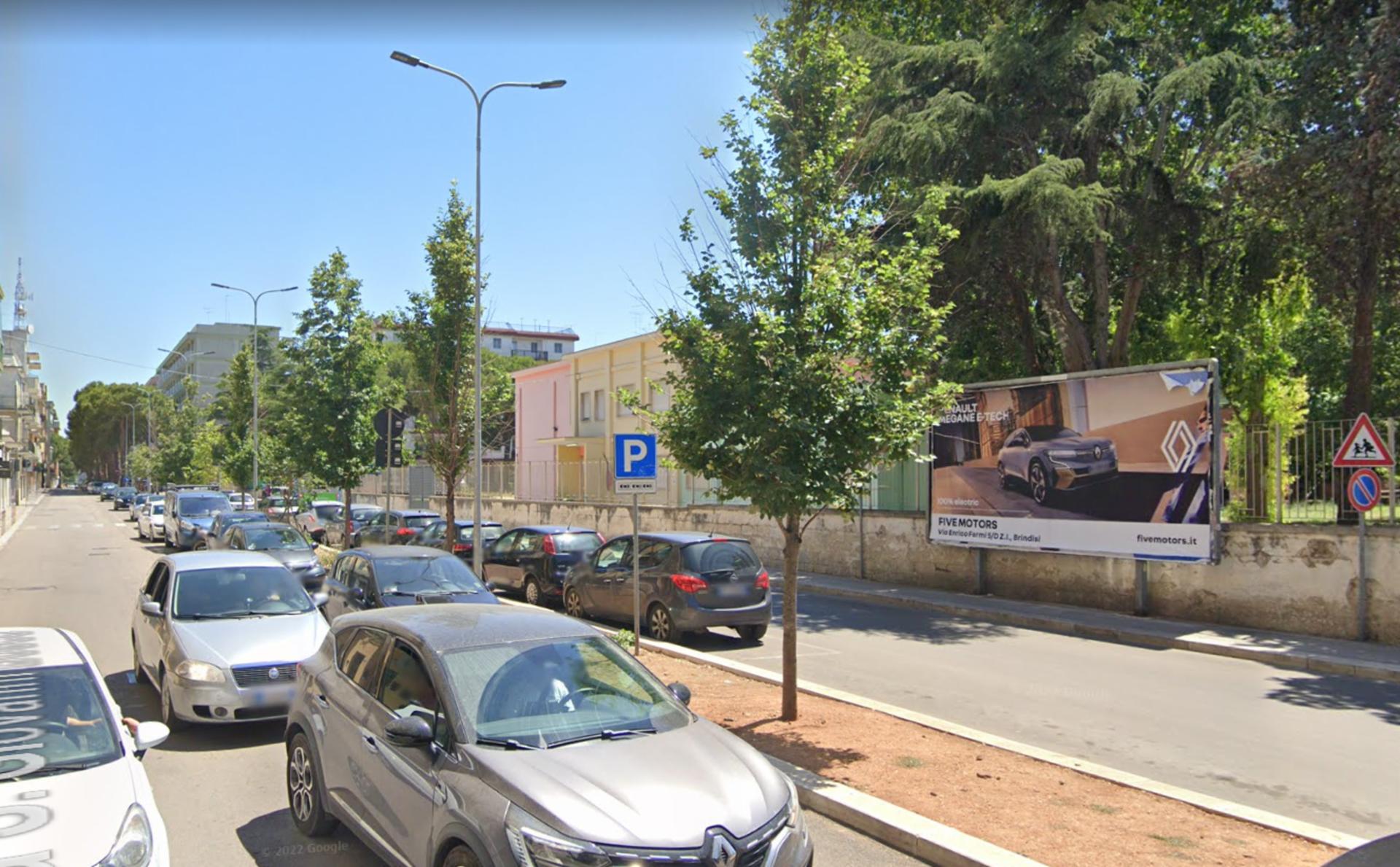 Impianto 6 X 3 a Brindisi, in zona Pizza house