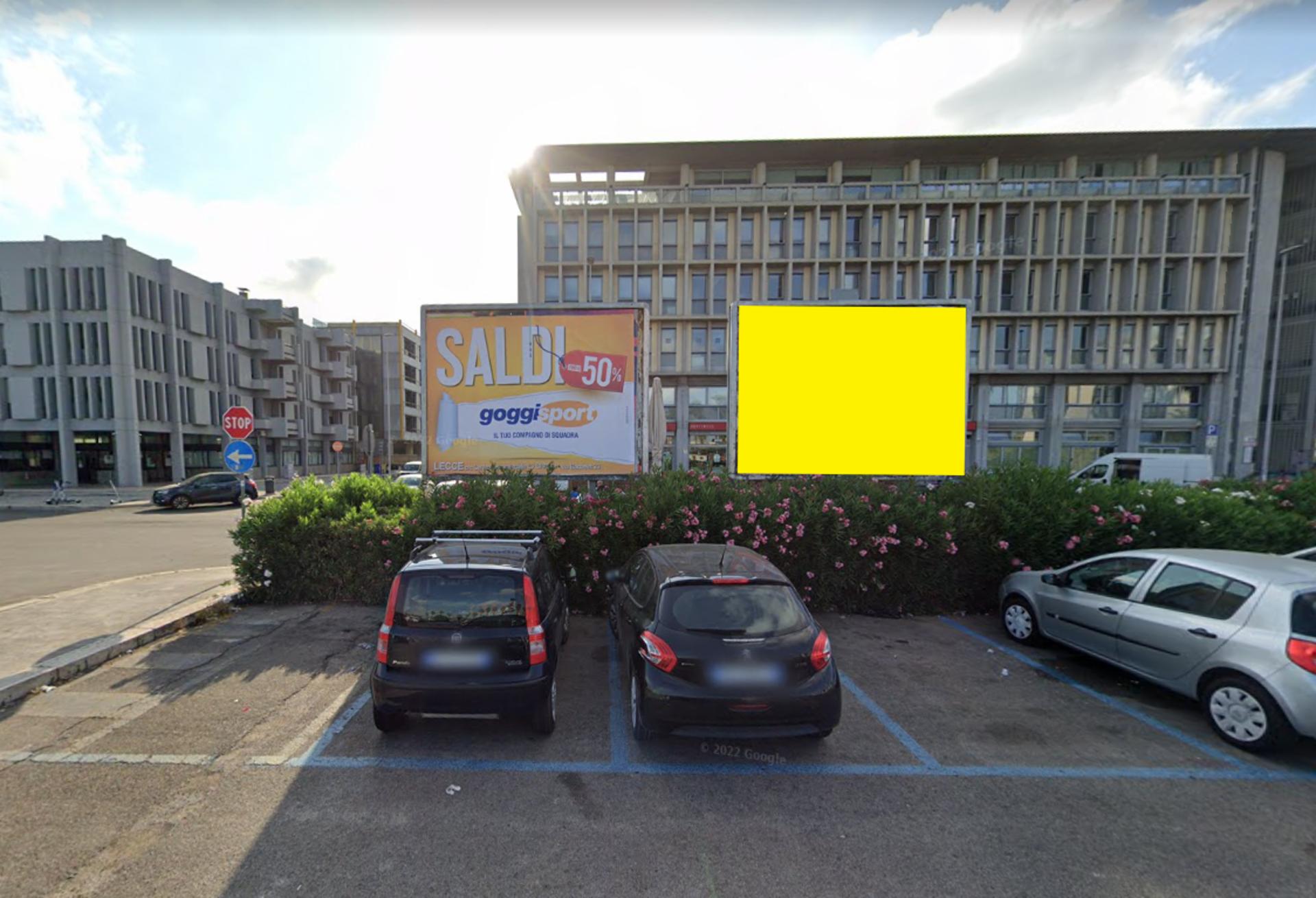 Impianto POSTER a Lecce, in zona Chiesa dei Santi Niccolò e Cataldo
