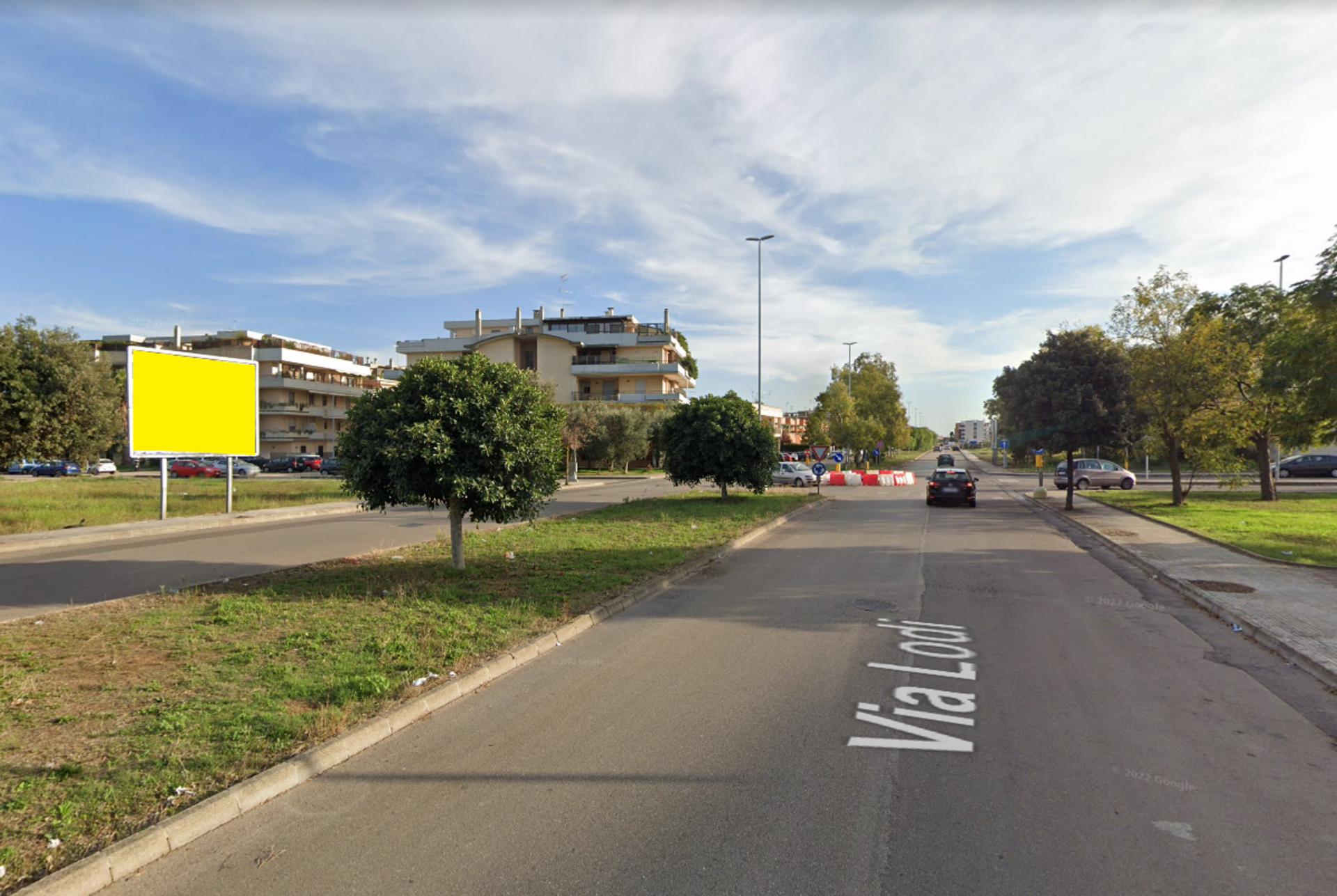 Impianto POSTER a Lecce, in zona Le Mani in Pasta