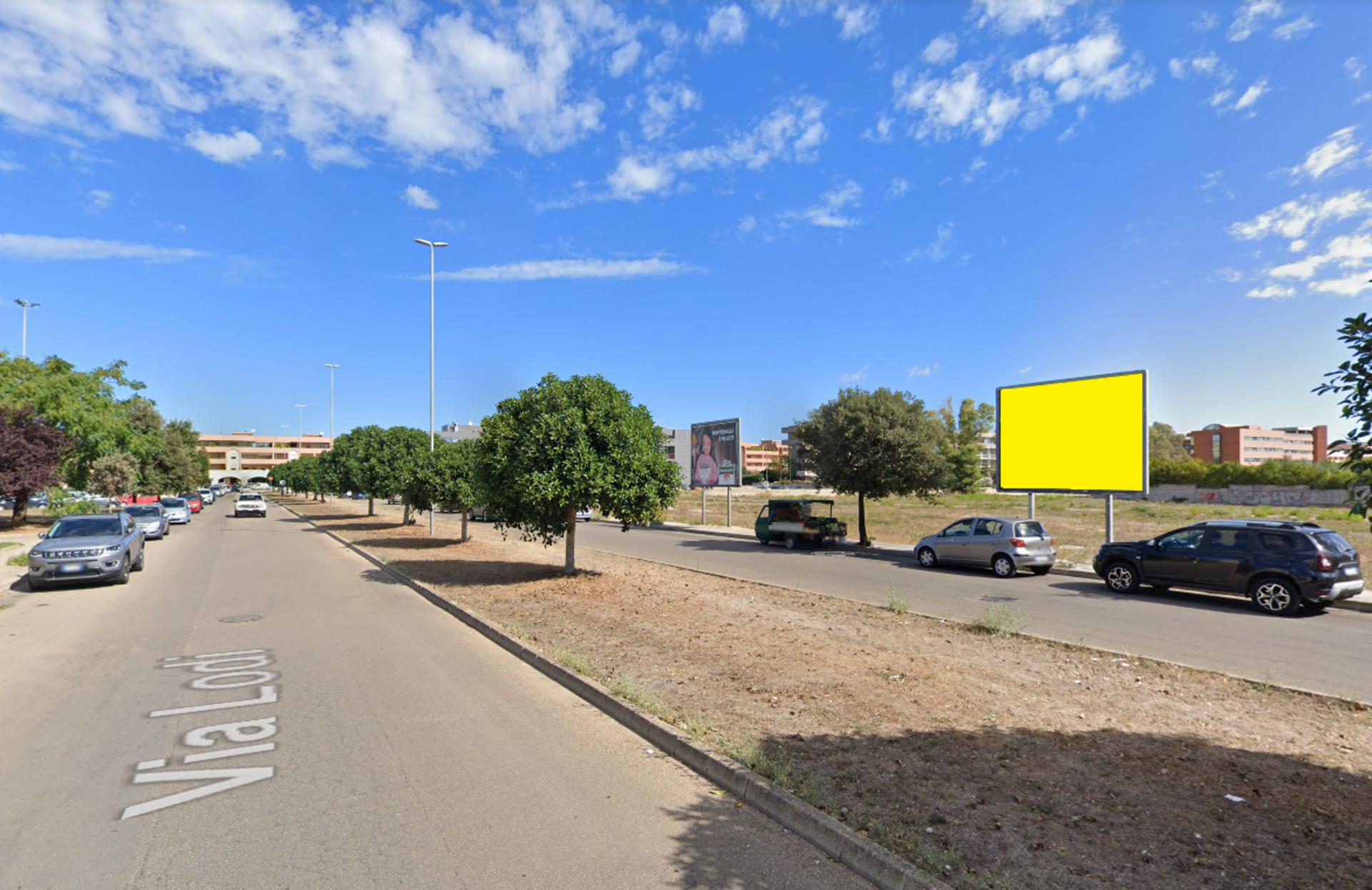 Impianto POSTER a Lecce, in zona Le Mani in Pasta