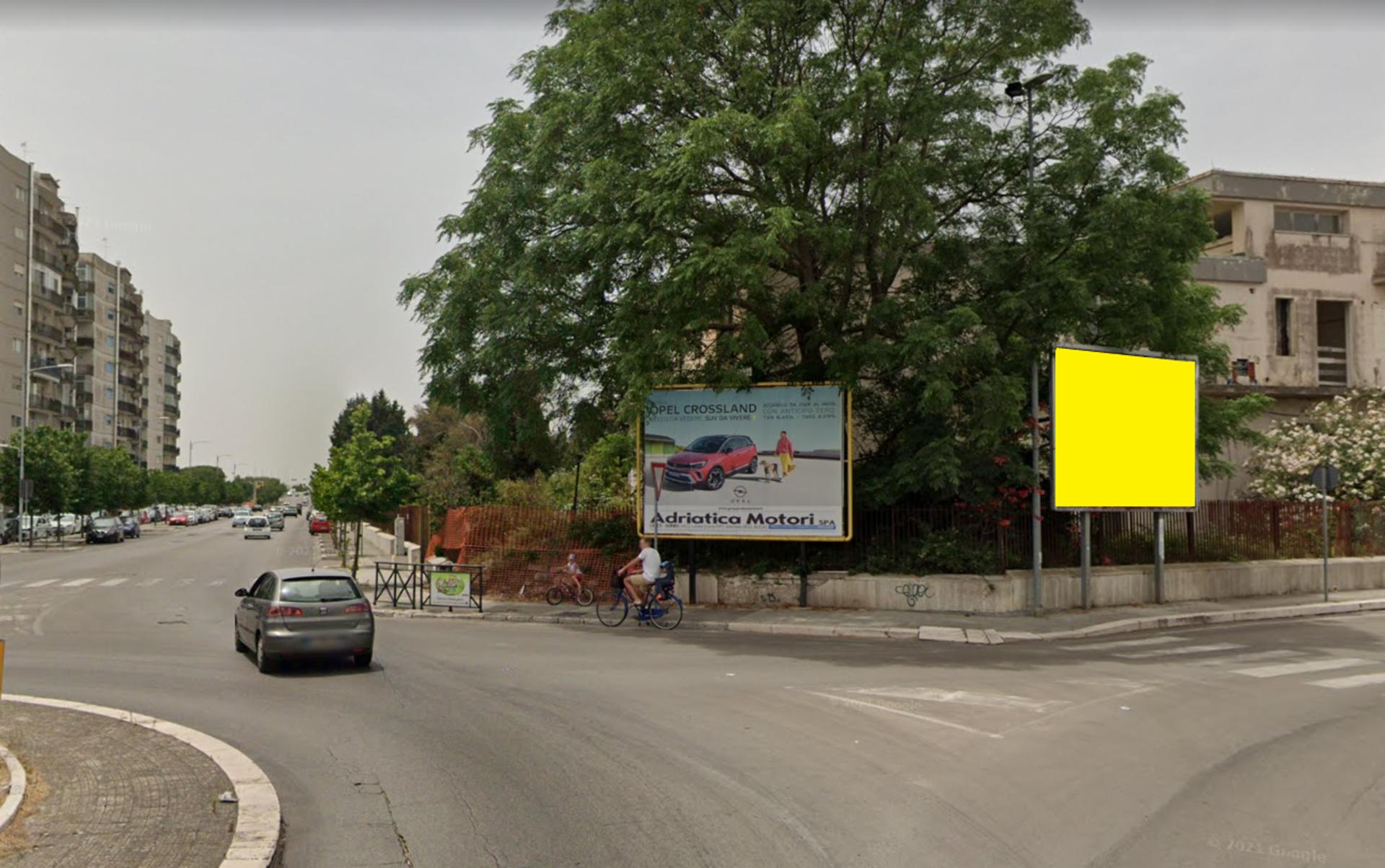 Impianto POSTER a Lecce, in zona Università degli Studi di Lecce Dipartimento Beni Culturali