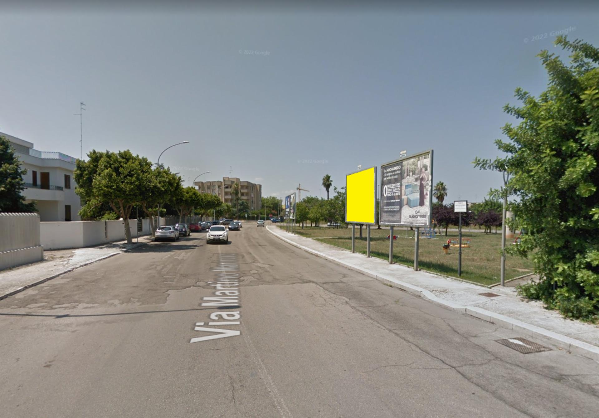 Impianto POSTER a Lecce, in zona La Piazzetta