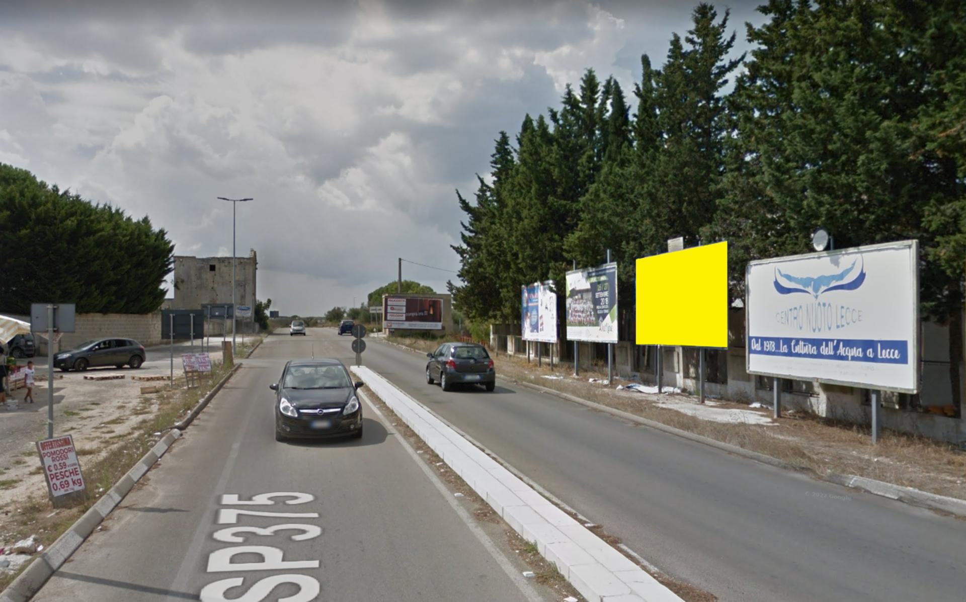 Impianto 6 X 3 a Lizzanello, in zona Trattoria Sotto al Noce