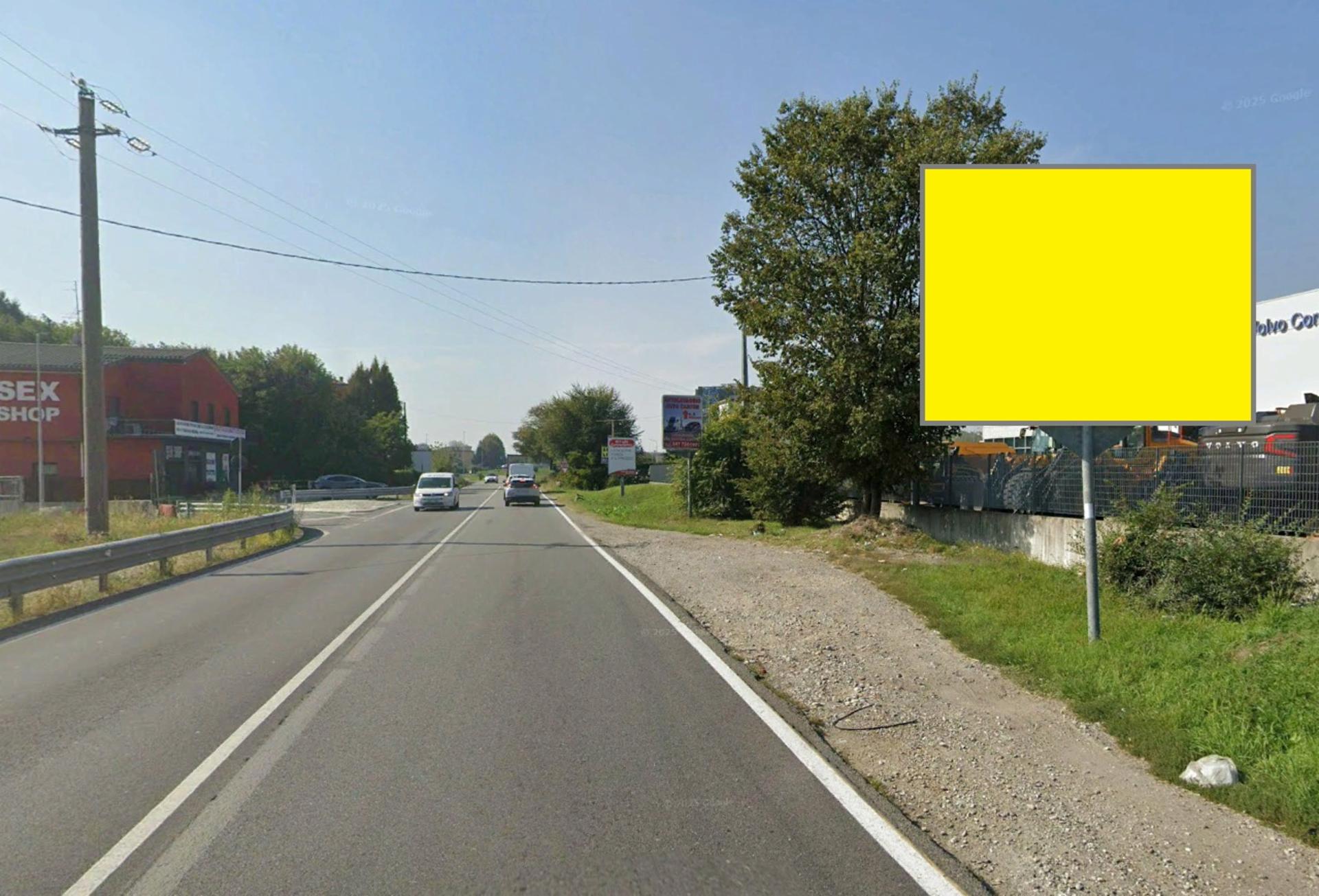 Impianto a S.P. 40 km 15+050 lato sx fronte Volvo  Carpiano