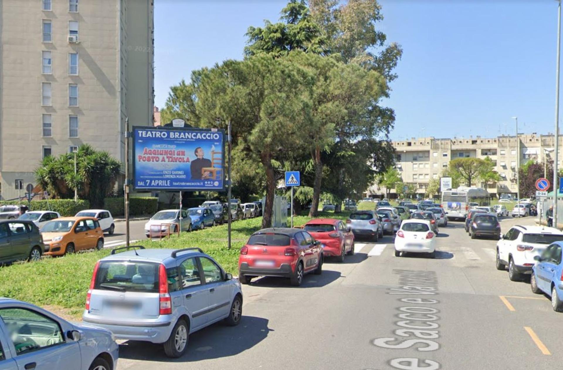Impianto POSTER a Roma, in zona Pizzeria 