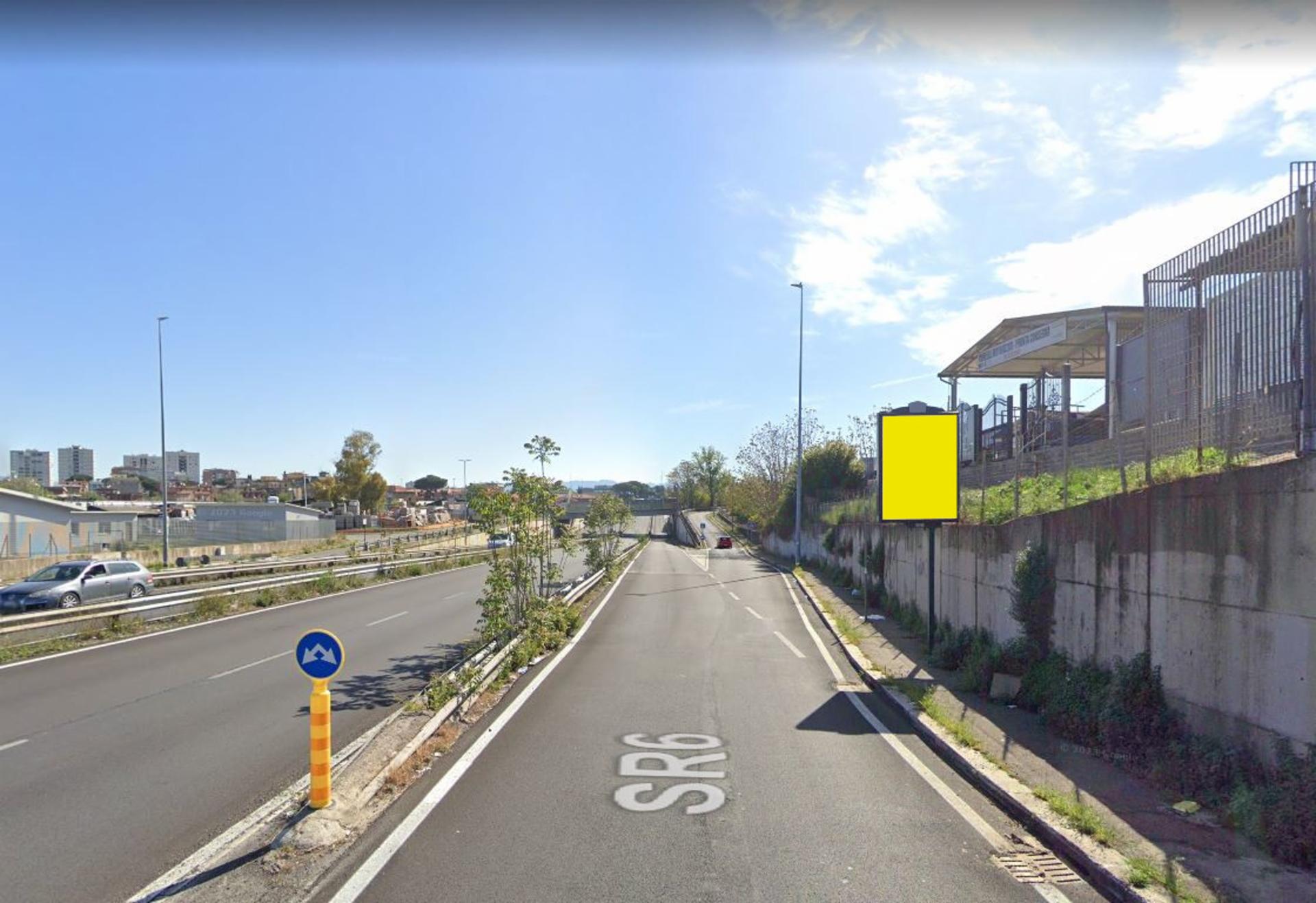 Impianto CARTELLONISTICA a Roma, in zona Burger King