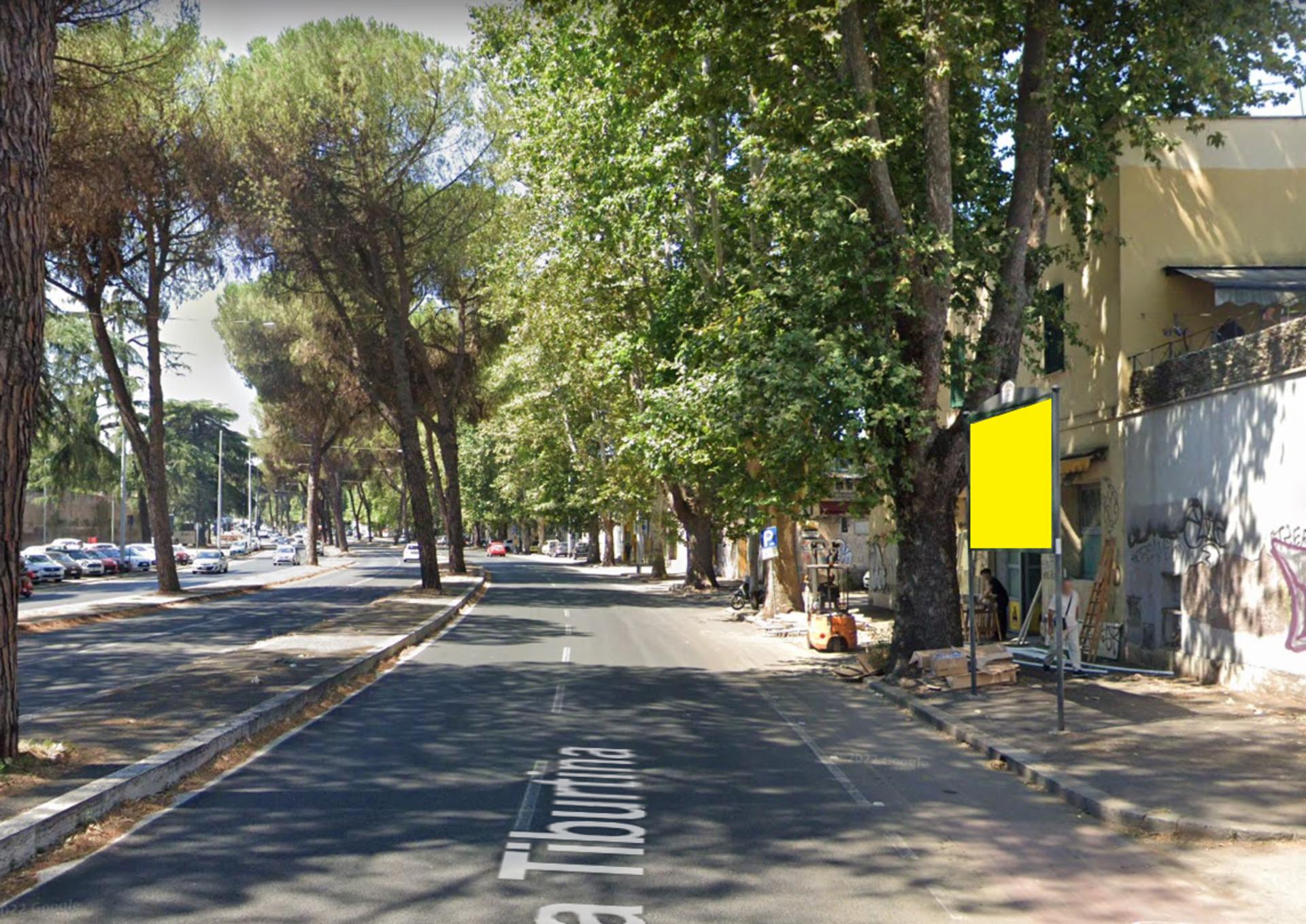 Impianto POSTER a Roma, in zona L'Arrosticinaro