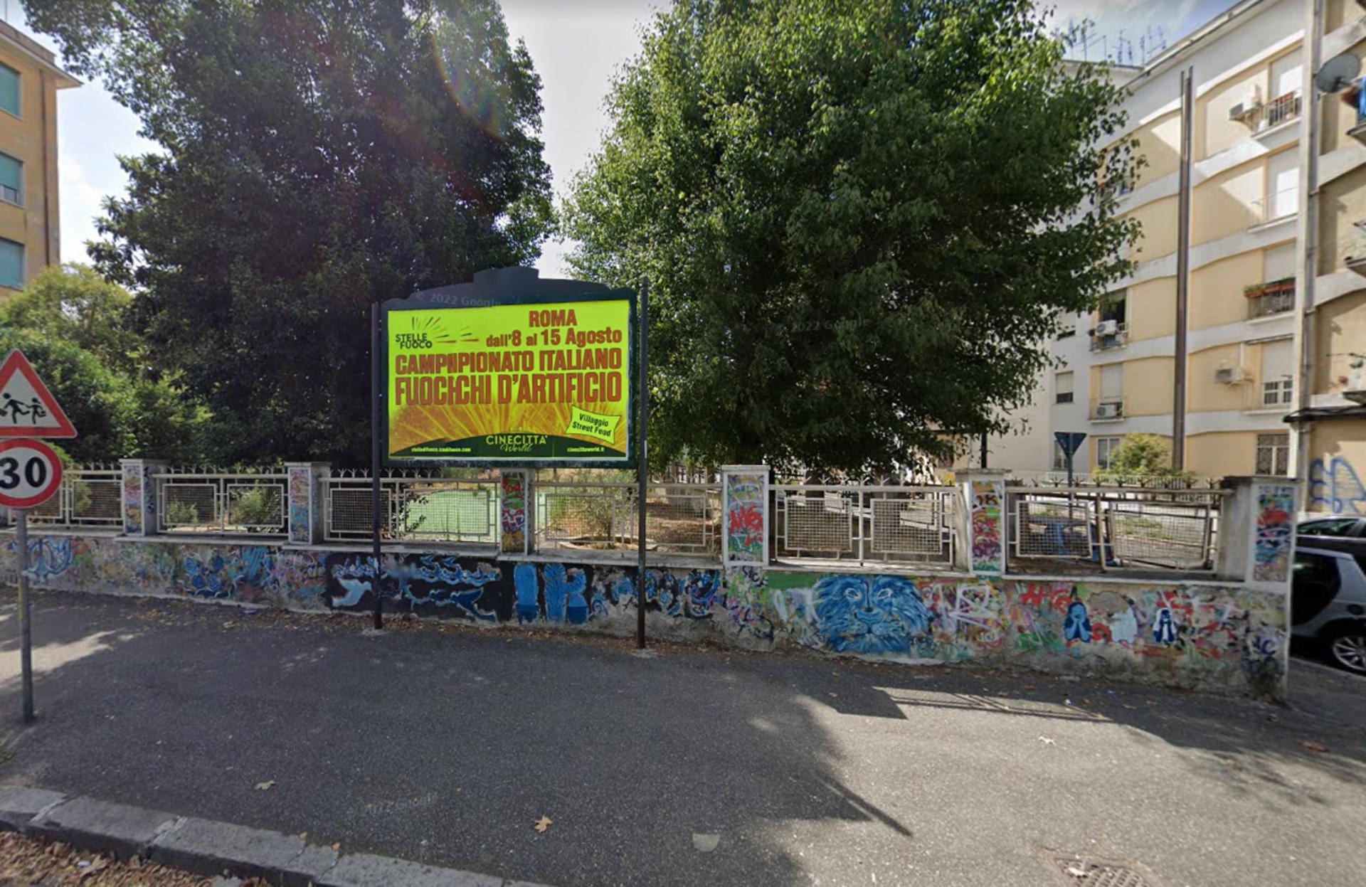 Impianto POSTER a Roma, in zona Snack Bar