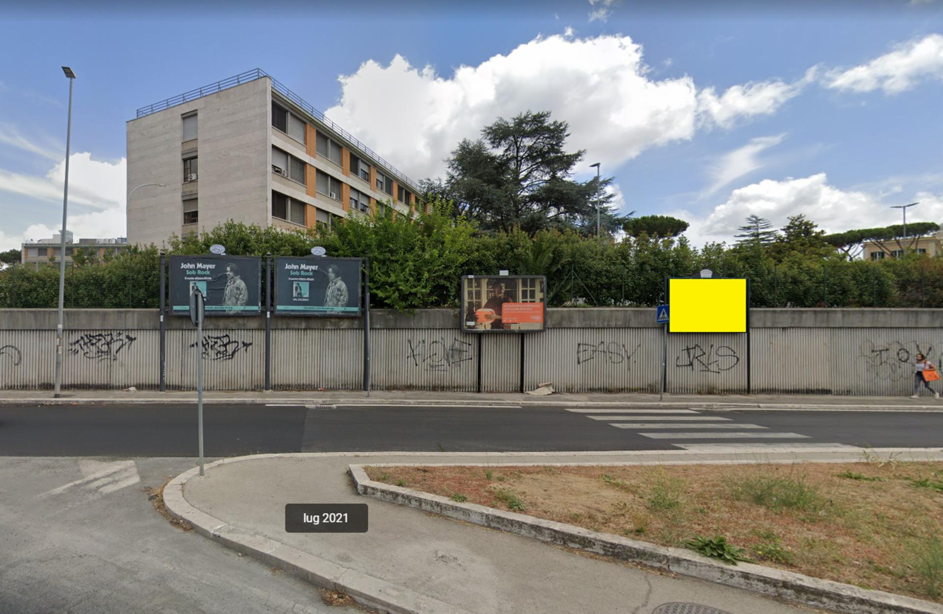Impianto POSTER a Roma, in zona RG