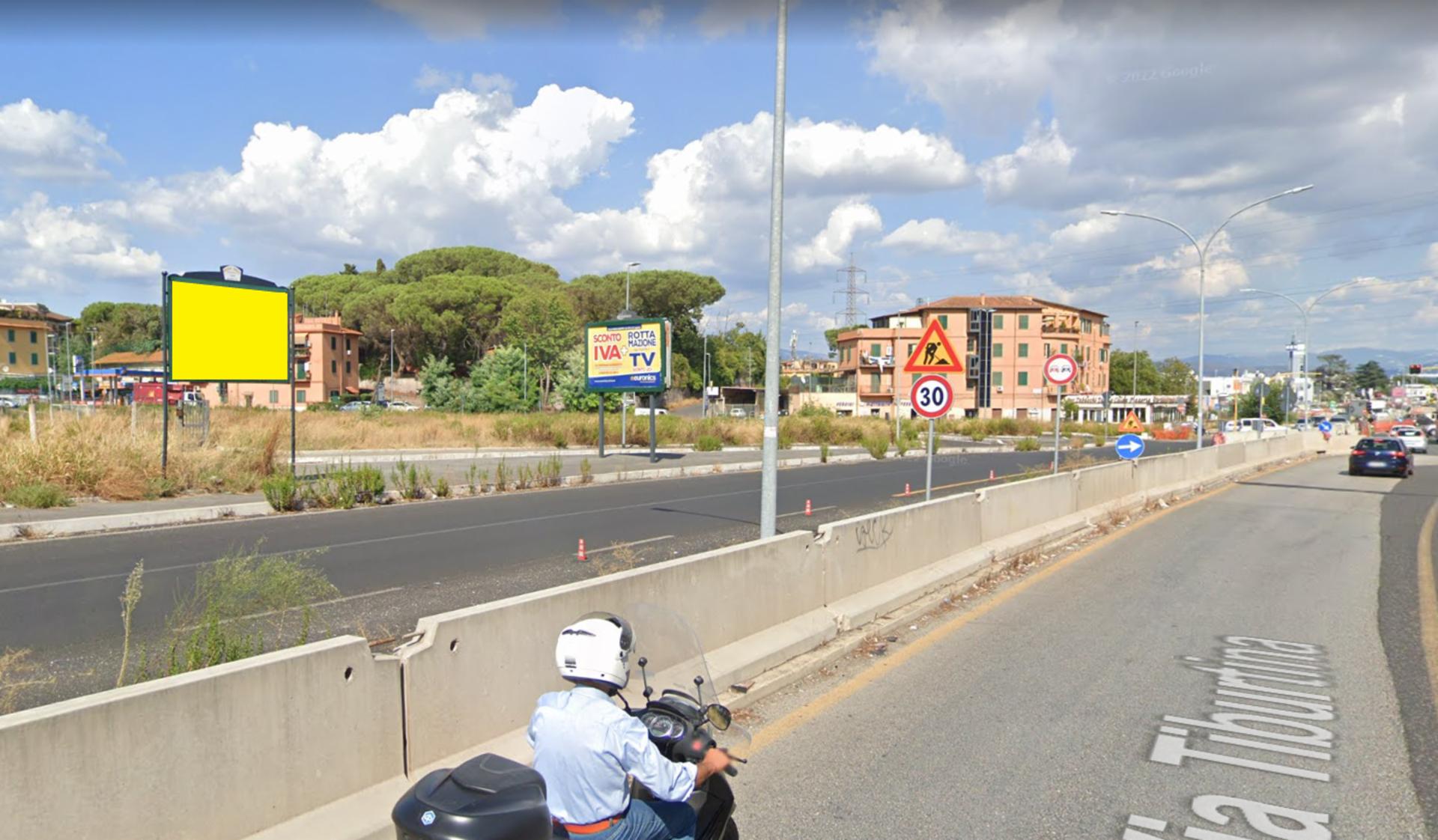 Impianto POSTER a Roma, in zona Gatto Bianco
