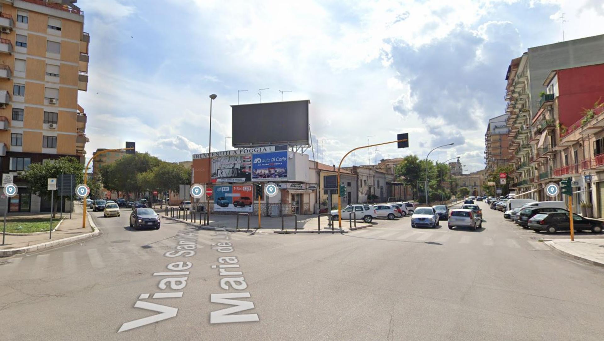 Impianto MAXI LED a Foggia, in zona San Giovanni Battista