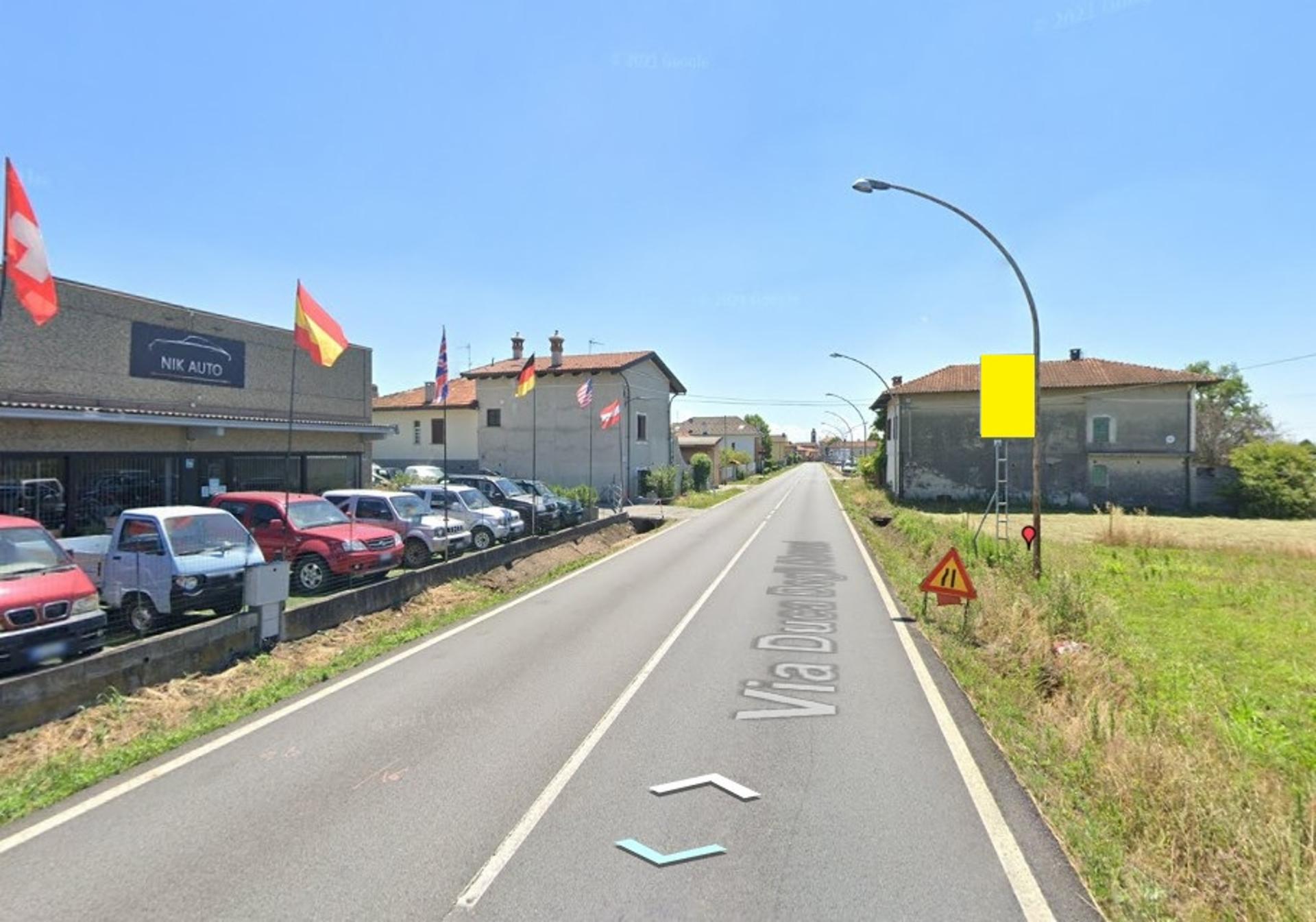 Impianto a S.S.  26 Km. 11+350/sx  (Fraz.ione Arè)  Caluso